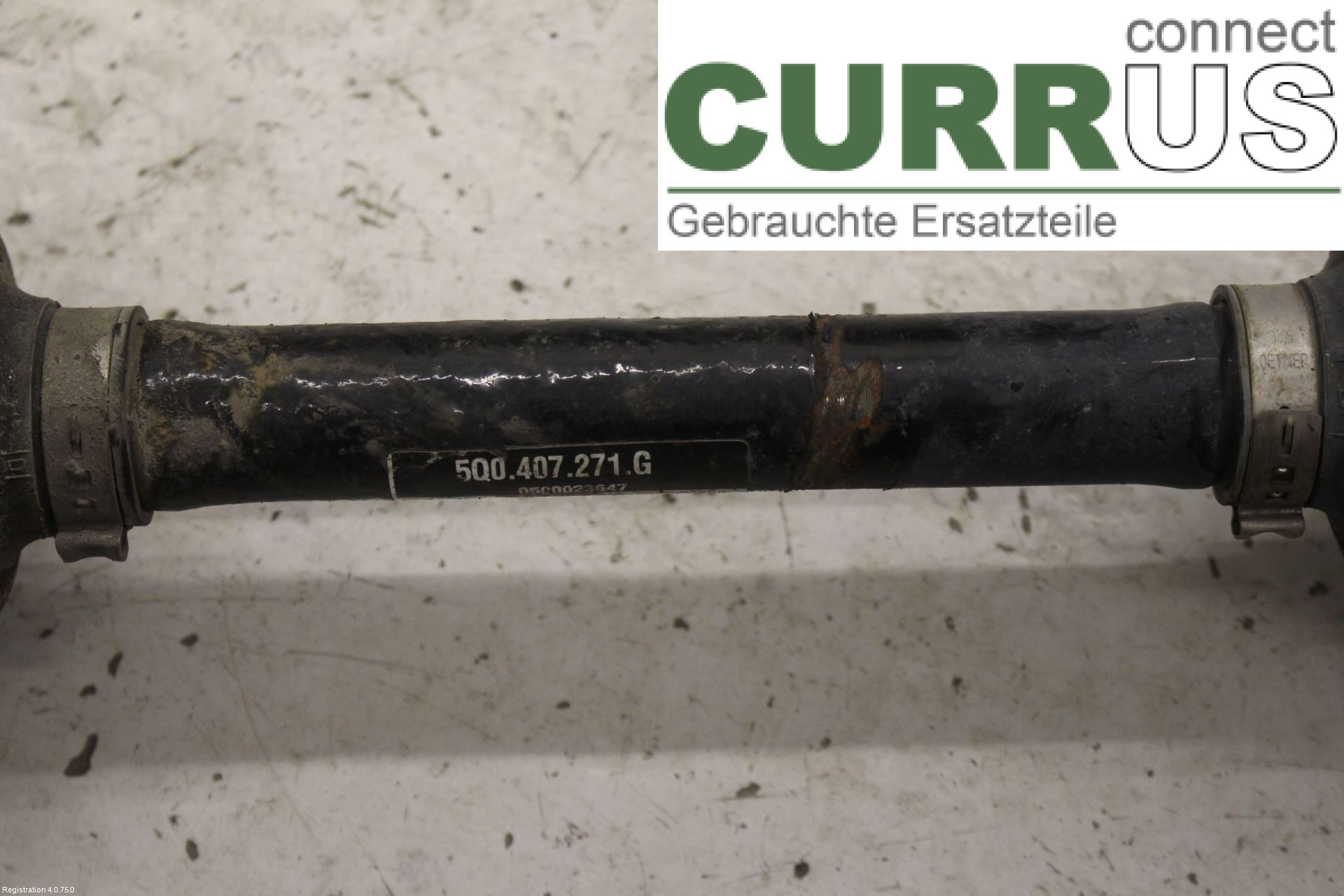 SKODA OCTAVIA  13-20 Front axle assembly (4WD) 5Q0407761DX CJSA