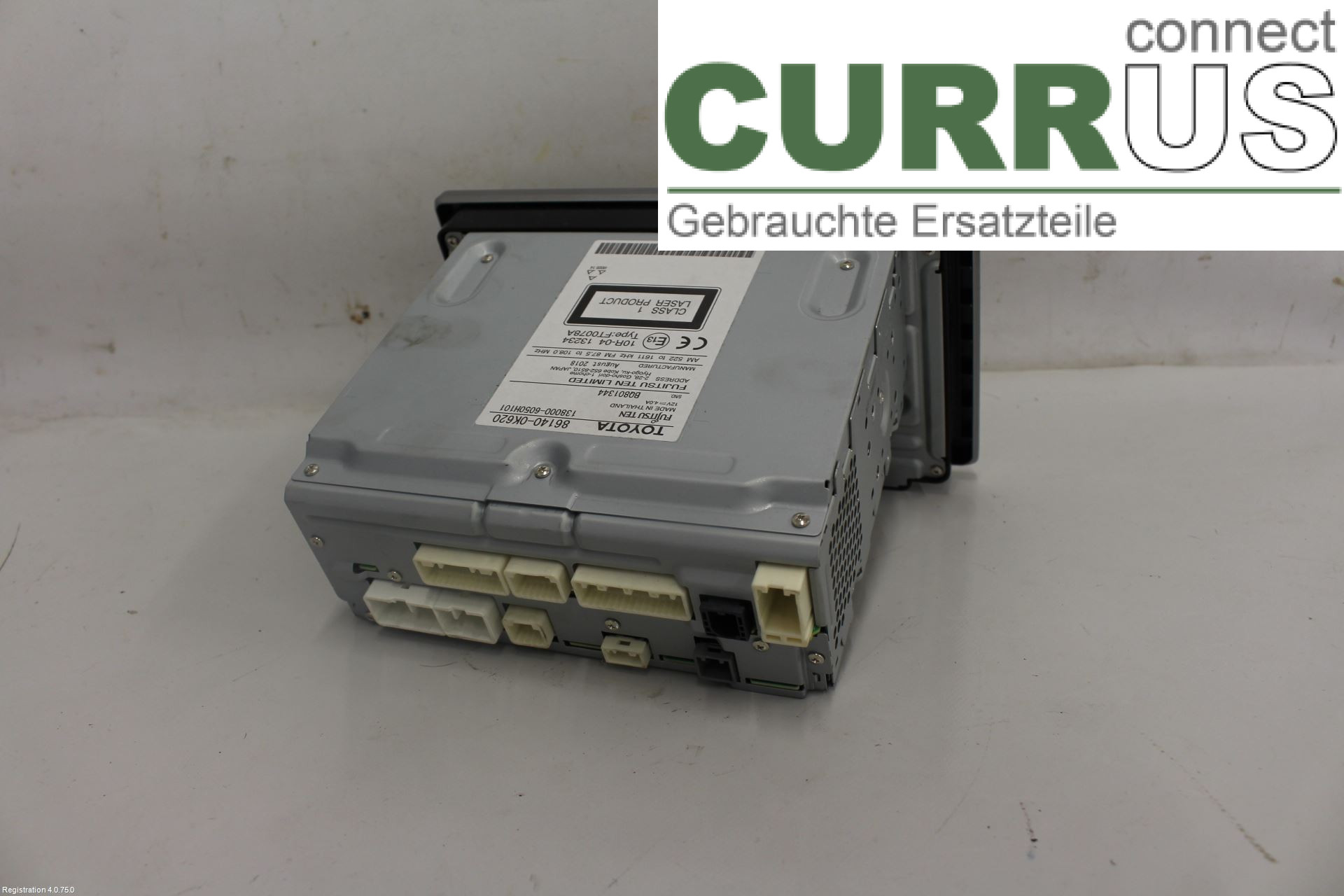 TOYOTA HILUX 16- 7-speed gearbox 861400K620