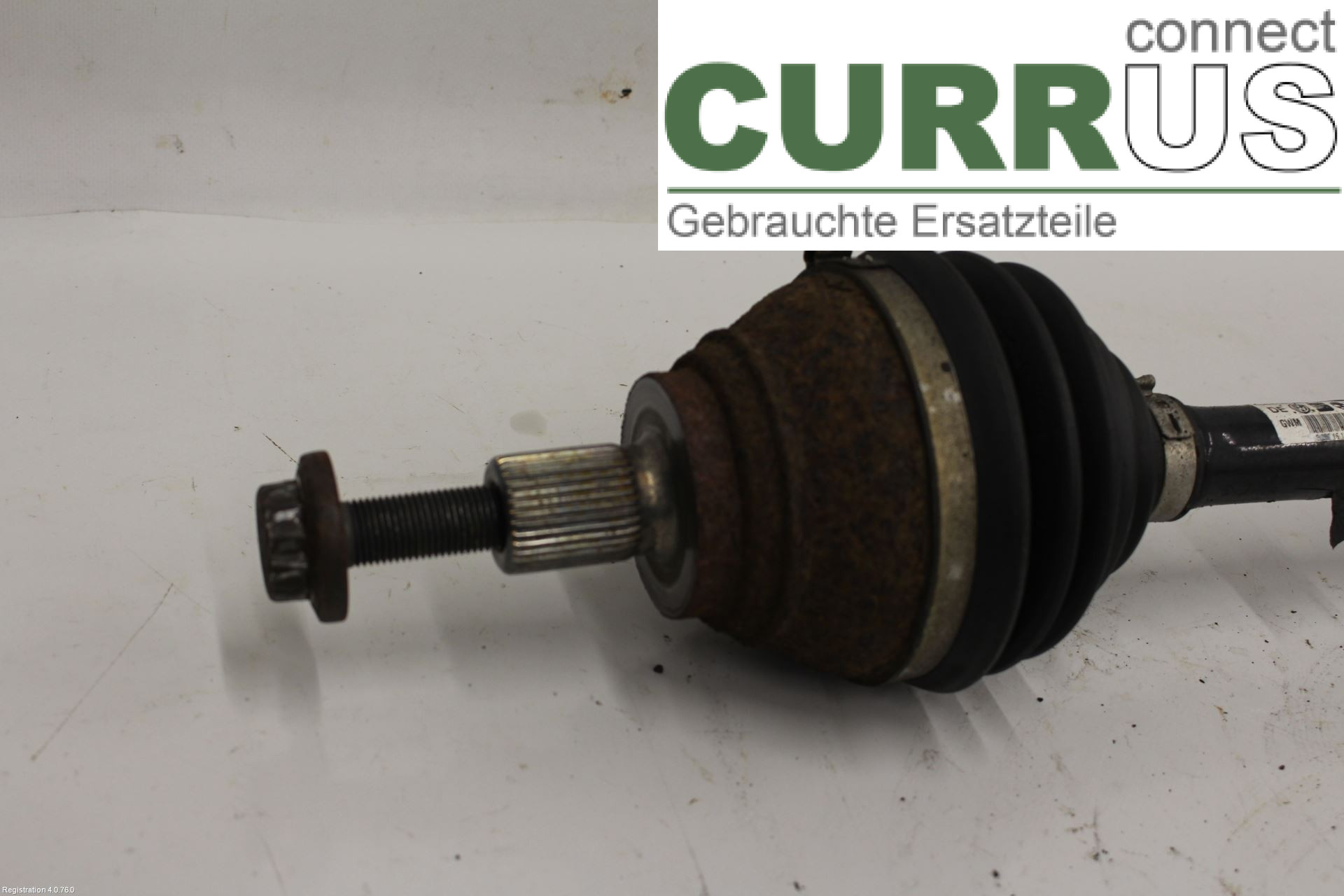 VW PASSAT  11-14 Front axle assembly (4WD) 3C0407271S CFGB