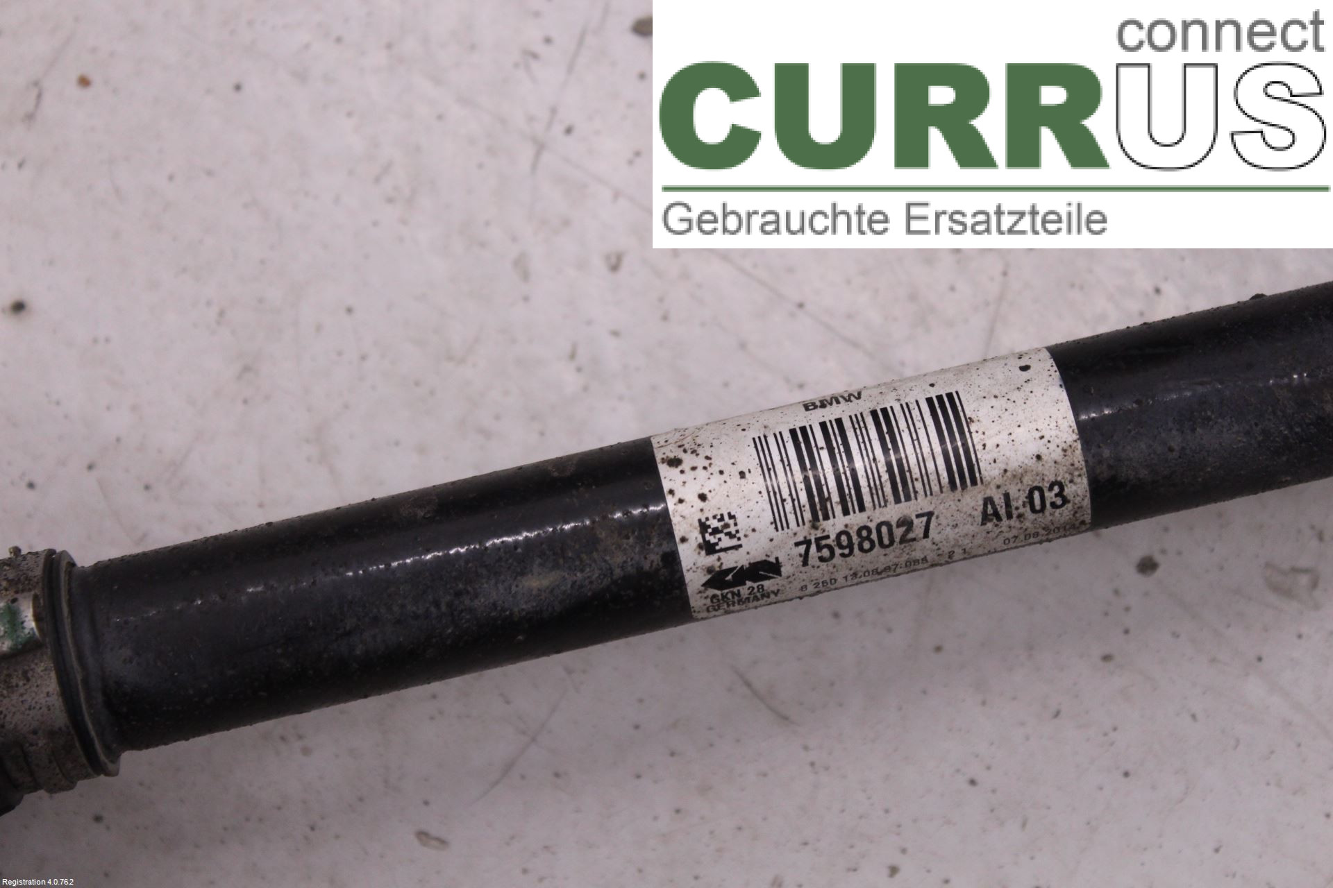 BMW X3 F25    10-17 Front axle assembly (4WD) 31607619657 N57-D30B