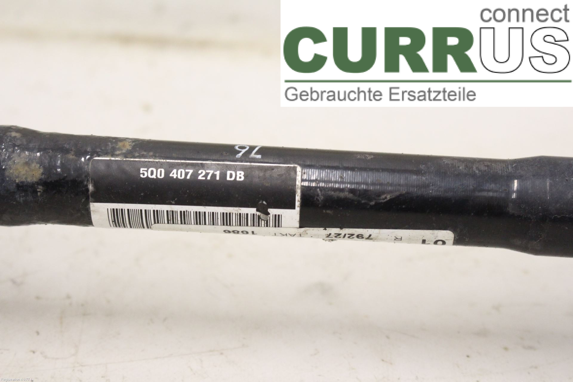 VW GOLF / E-GOLF VII   13-20 Vorderachse (4WD) 5Q0407763CX CHZC