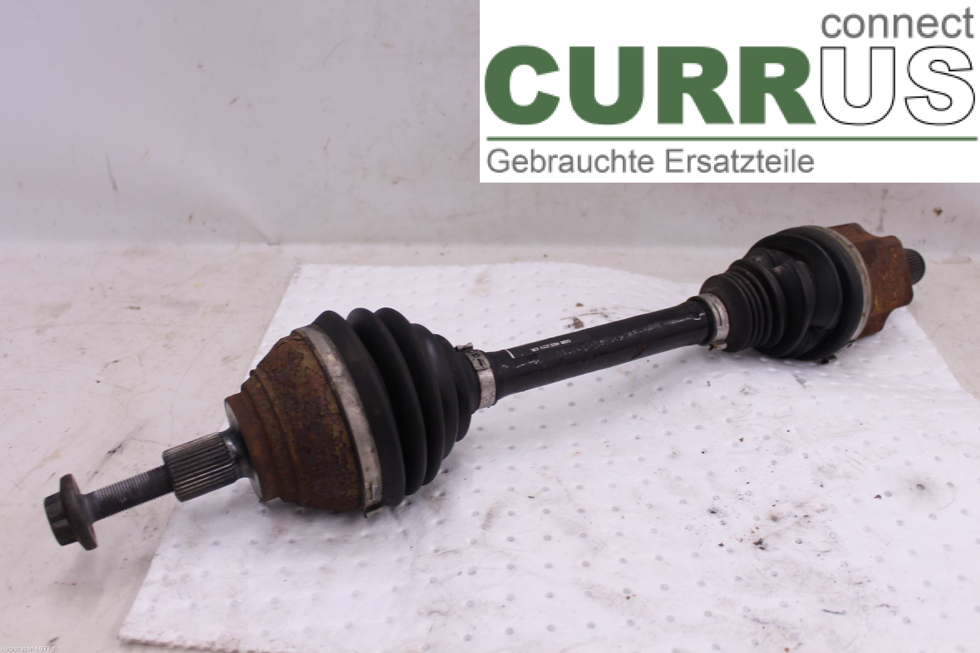 SKODA OCTAVIA 13-20 Front axle assembly (4WD) 5Q0407763EX DCYA