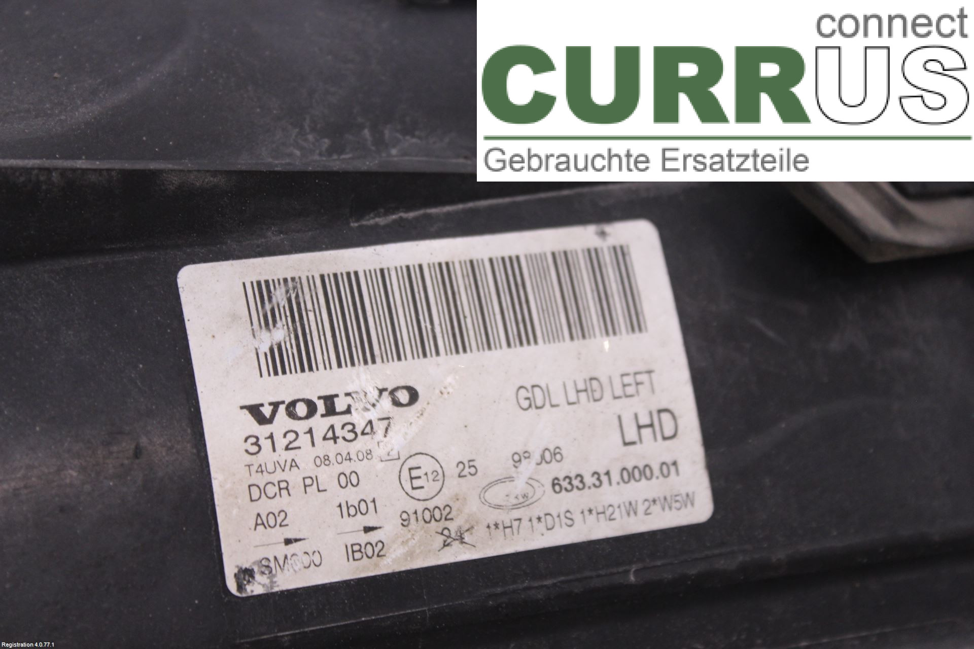 VOLVO V70      08-13 Manual gearbox (4-speed) 31214415 D4204T