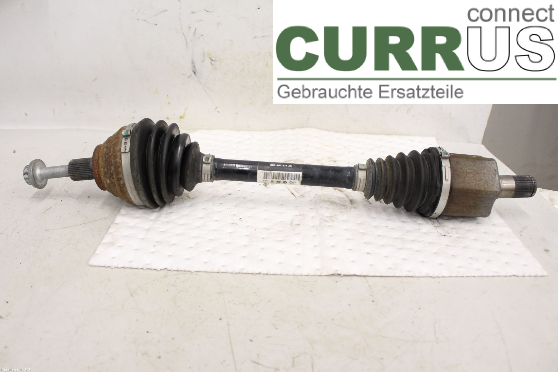 VW PASSAT  15-19 Przedni most (4x4) 3Q0407761TX DFHA