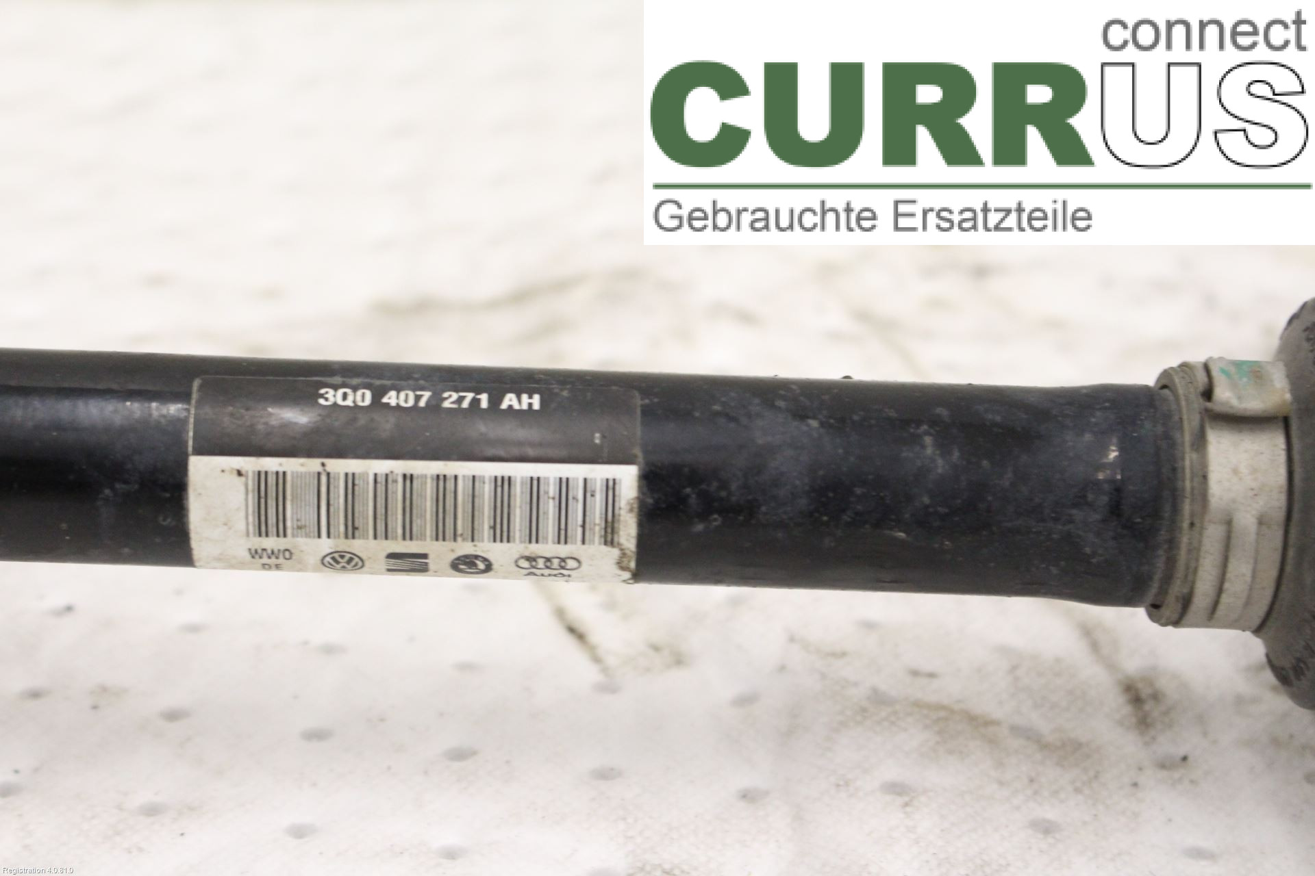 VW PASSAT  15-19 Przedni most (4x4) 3Q0407761TX DFHA