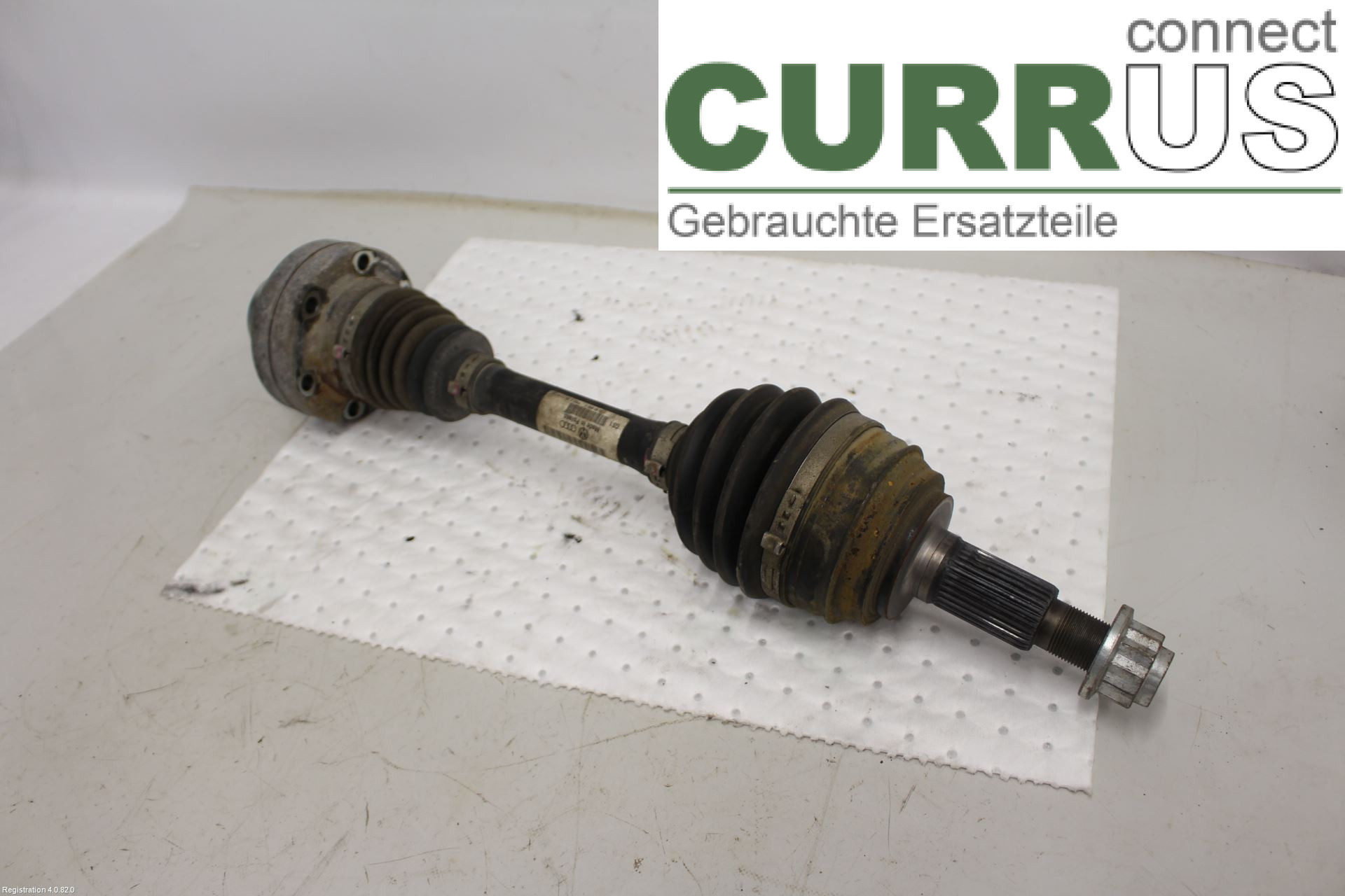 VW TOUAREG 7P  11-18 Front axle assembly (4WD) 7P0407271CX CVWA