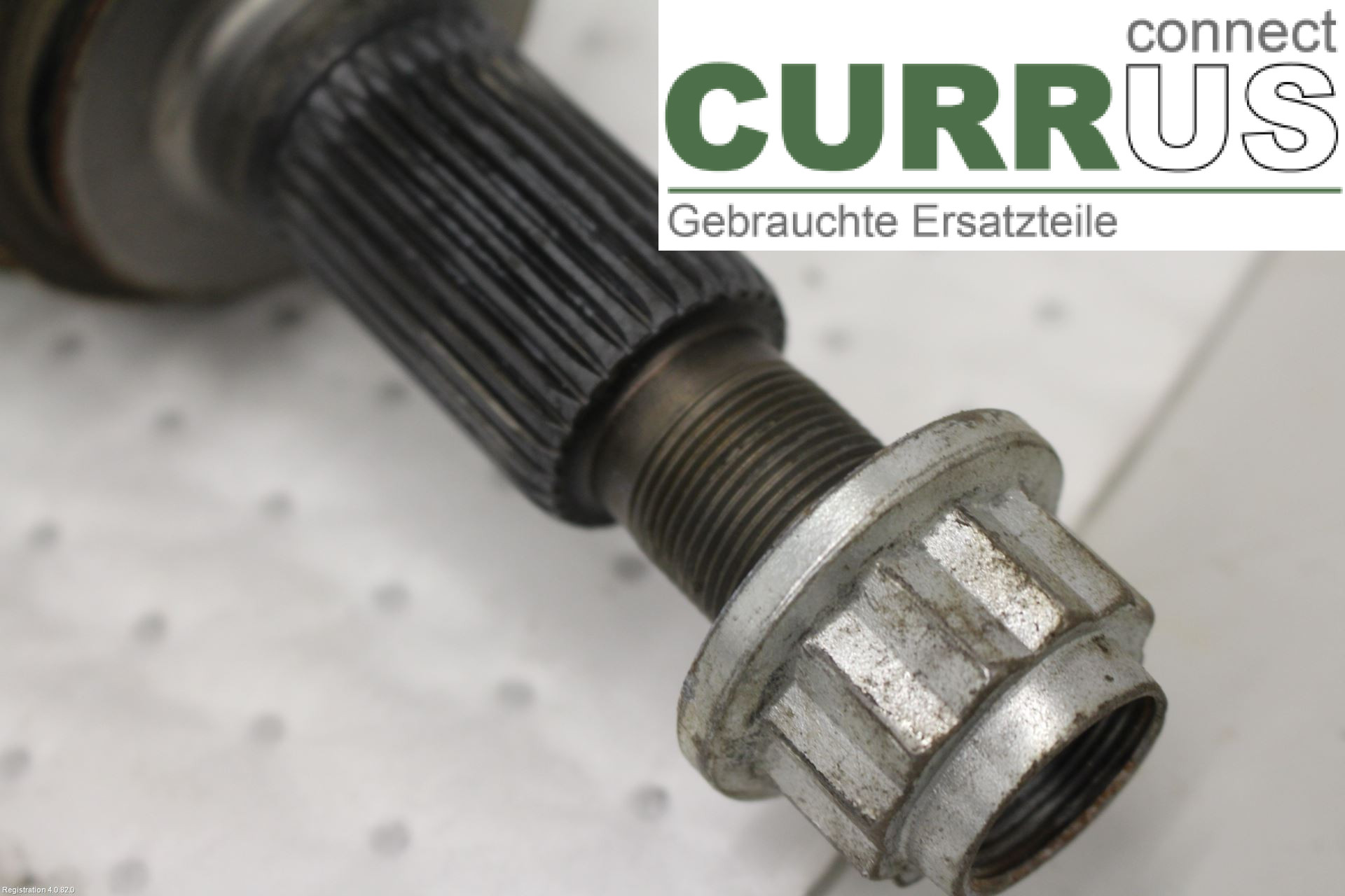 VW TOUAREG 7P  11-18 Front axle assembly (4WD) 7P0407271CX CVWA