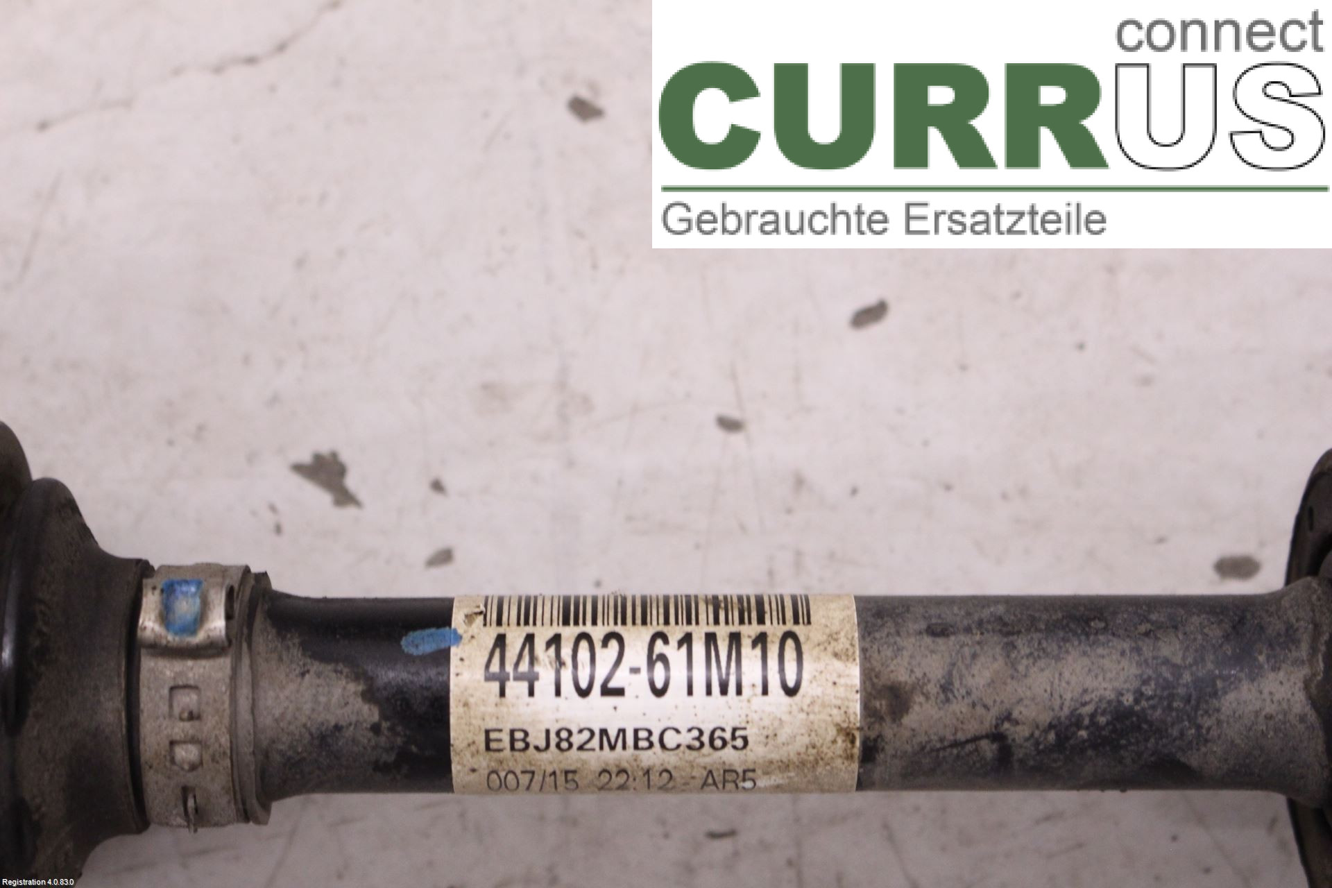 SUZUKI S-CROSS  14- Front axle assembly (4WD) 4410261M10 M16A