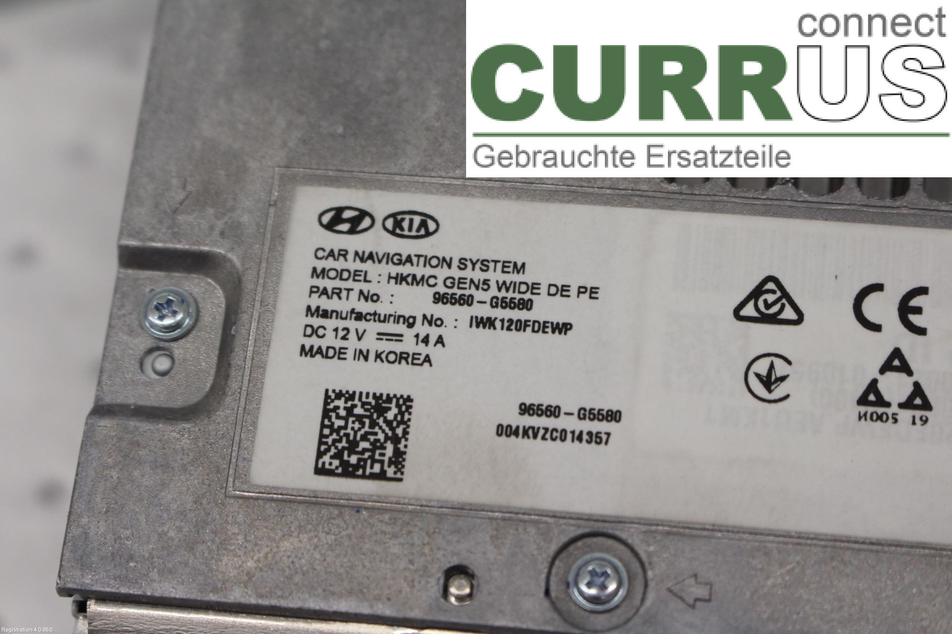 KIA NIRO (DE) 17- 7-speed gearbox 96560G5580 G4LE