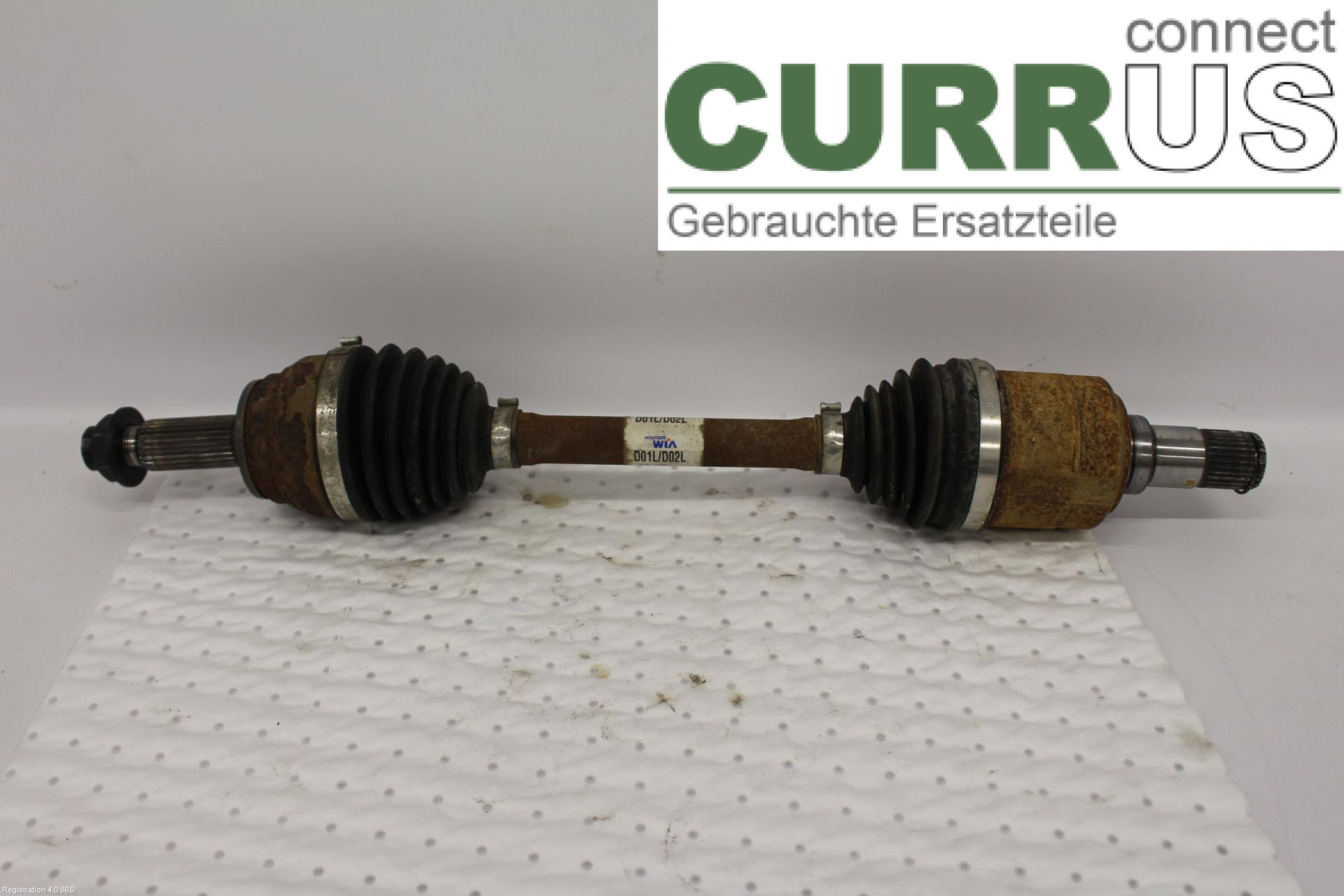 KIA NIRO (DE) 17- Front axle assembly (4WD) 49500G5000 G4LE