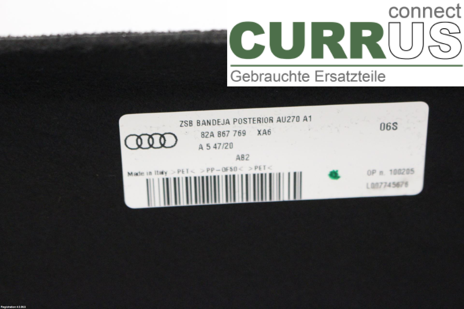 AUDI A1   19- Inlet pipe 82A867769A DLAA