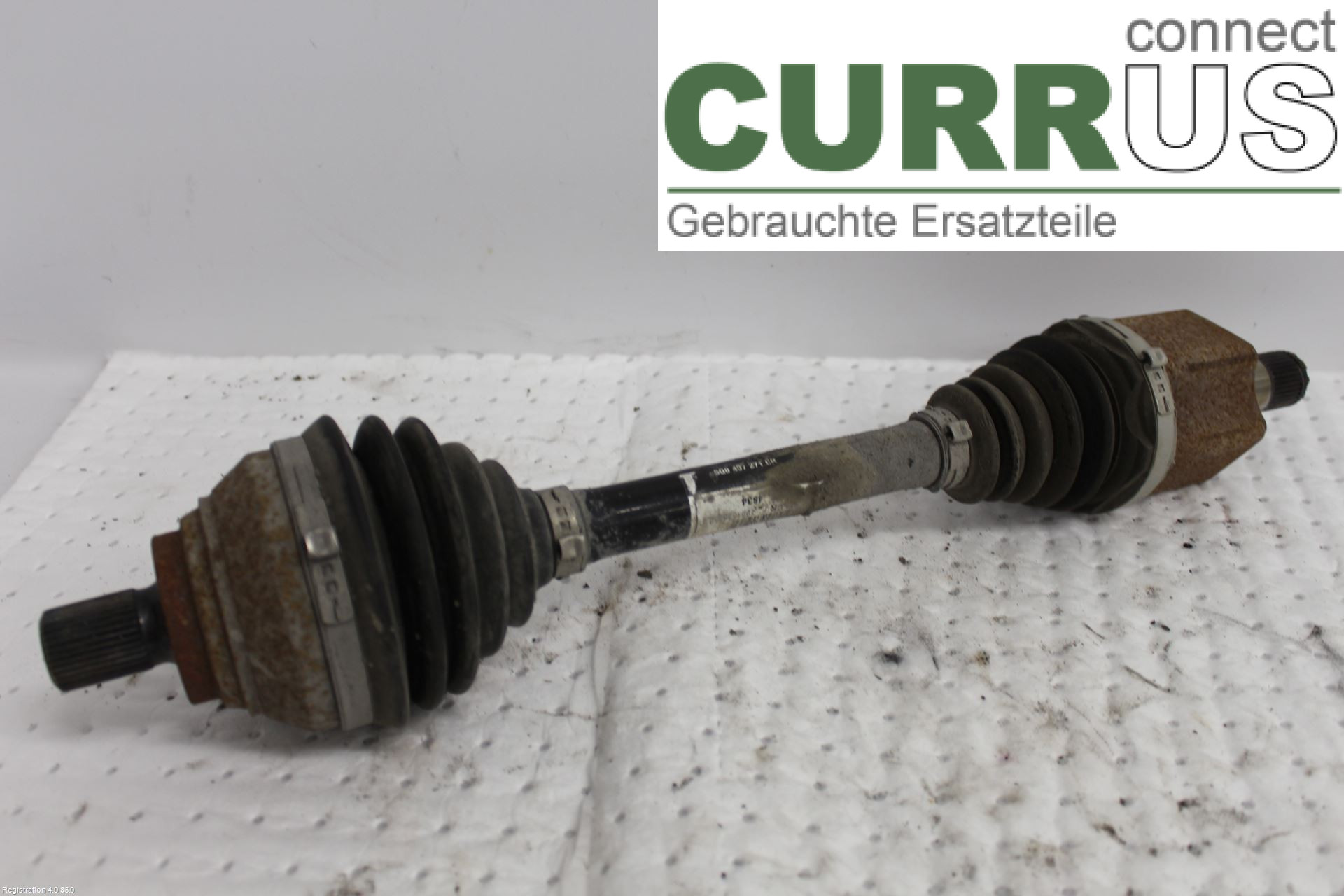 VW GOLF / E-GOLF VII   13-20 Front axle assembly (4WD) 5Q0407271CR DJGA