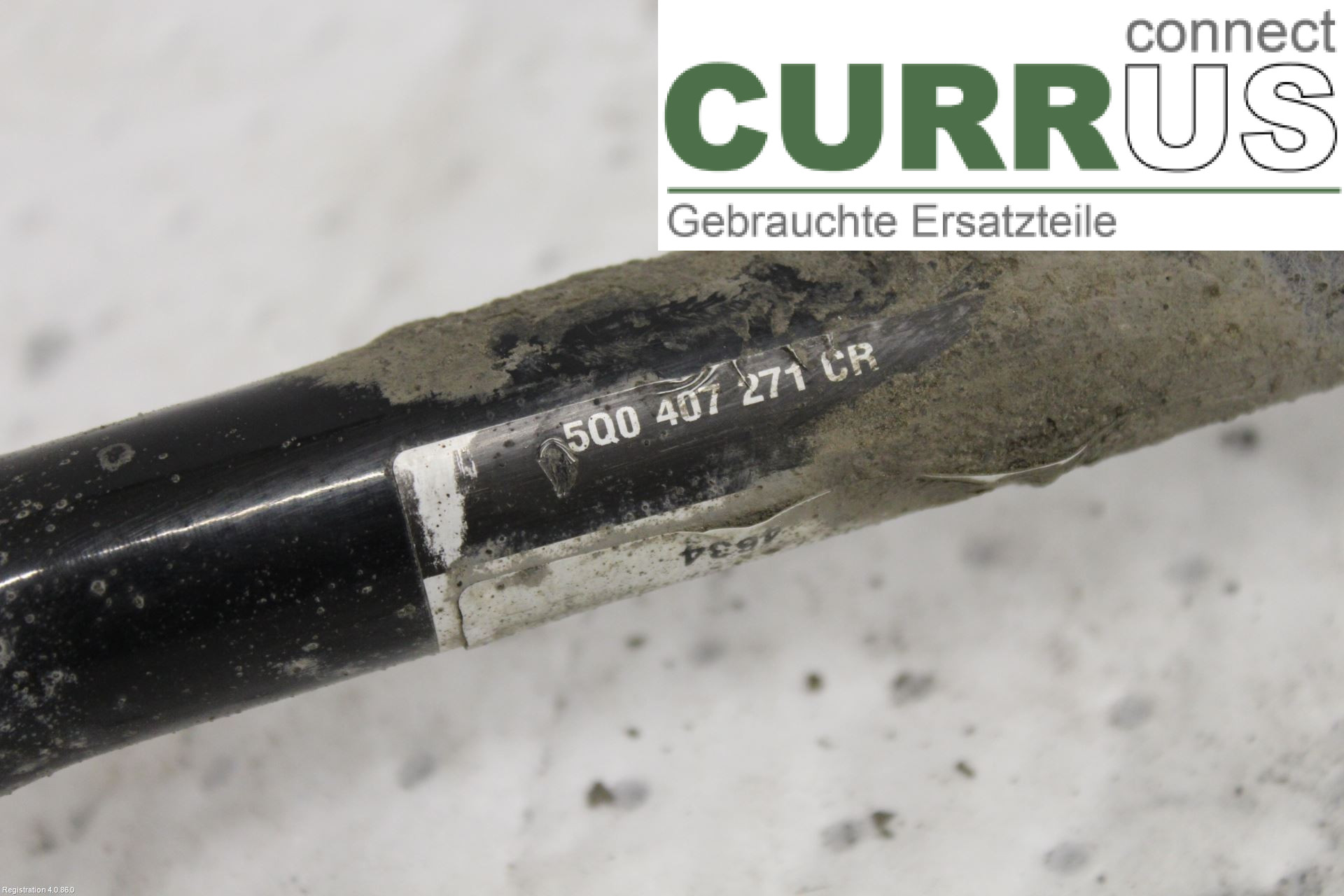 VW GOLF / E-GOLF VII   13-20 Front axle assembly (4WD) 5Q0407271CR DJGA