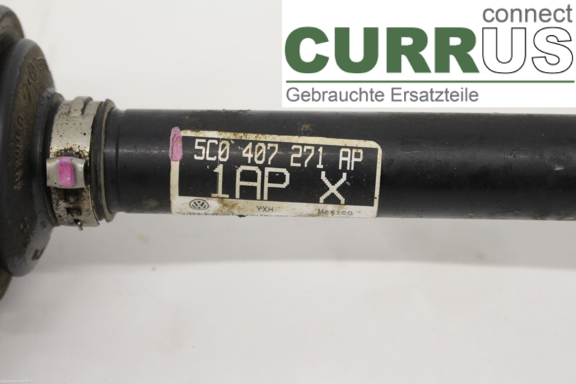 VW BEETLE     12- Przedni most (4x4) 5C0407271AP CBZB