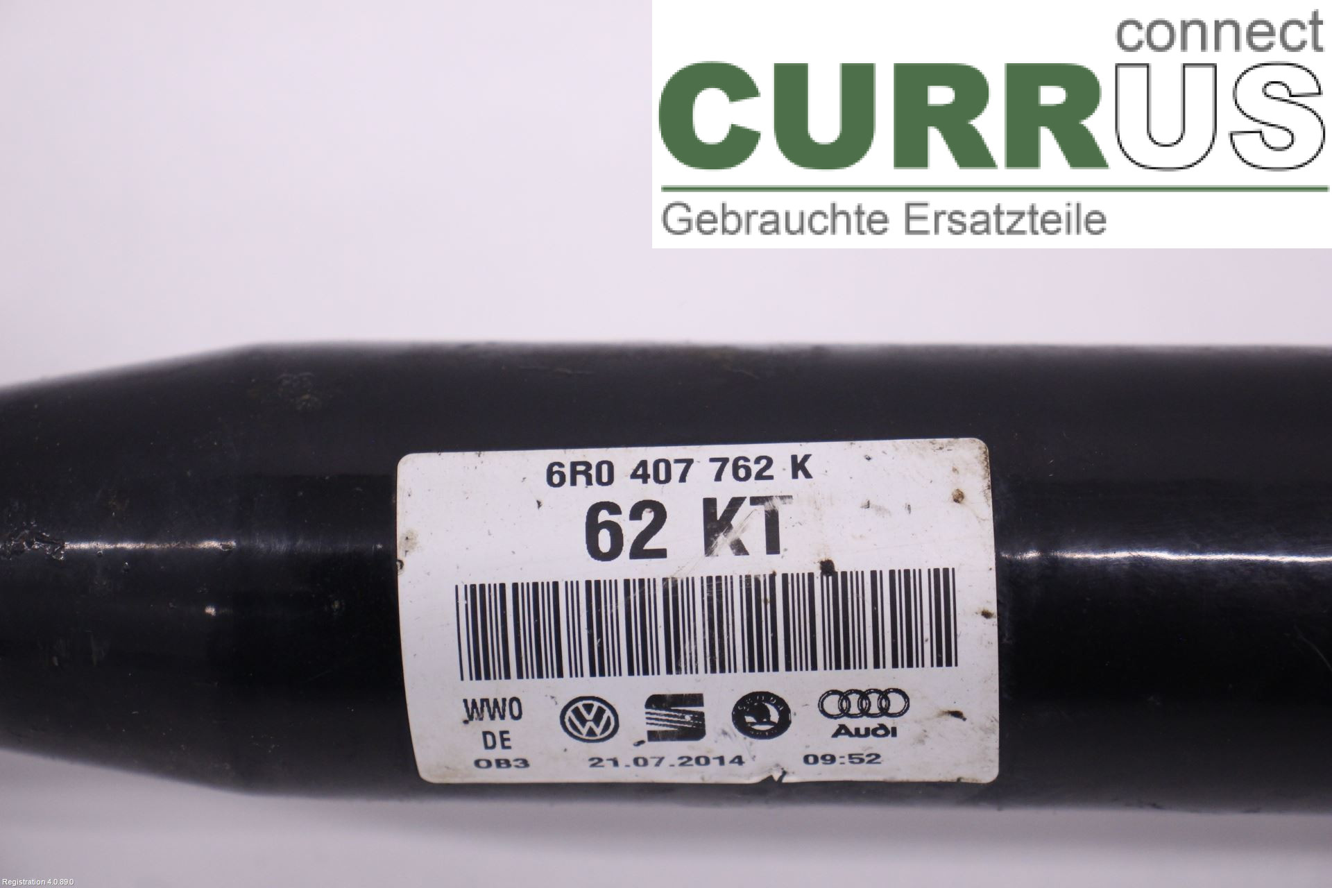 SKODA RAPID Transmissionsdele 6R0407762K CBZB