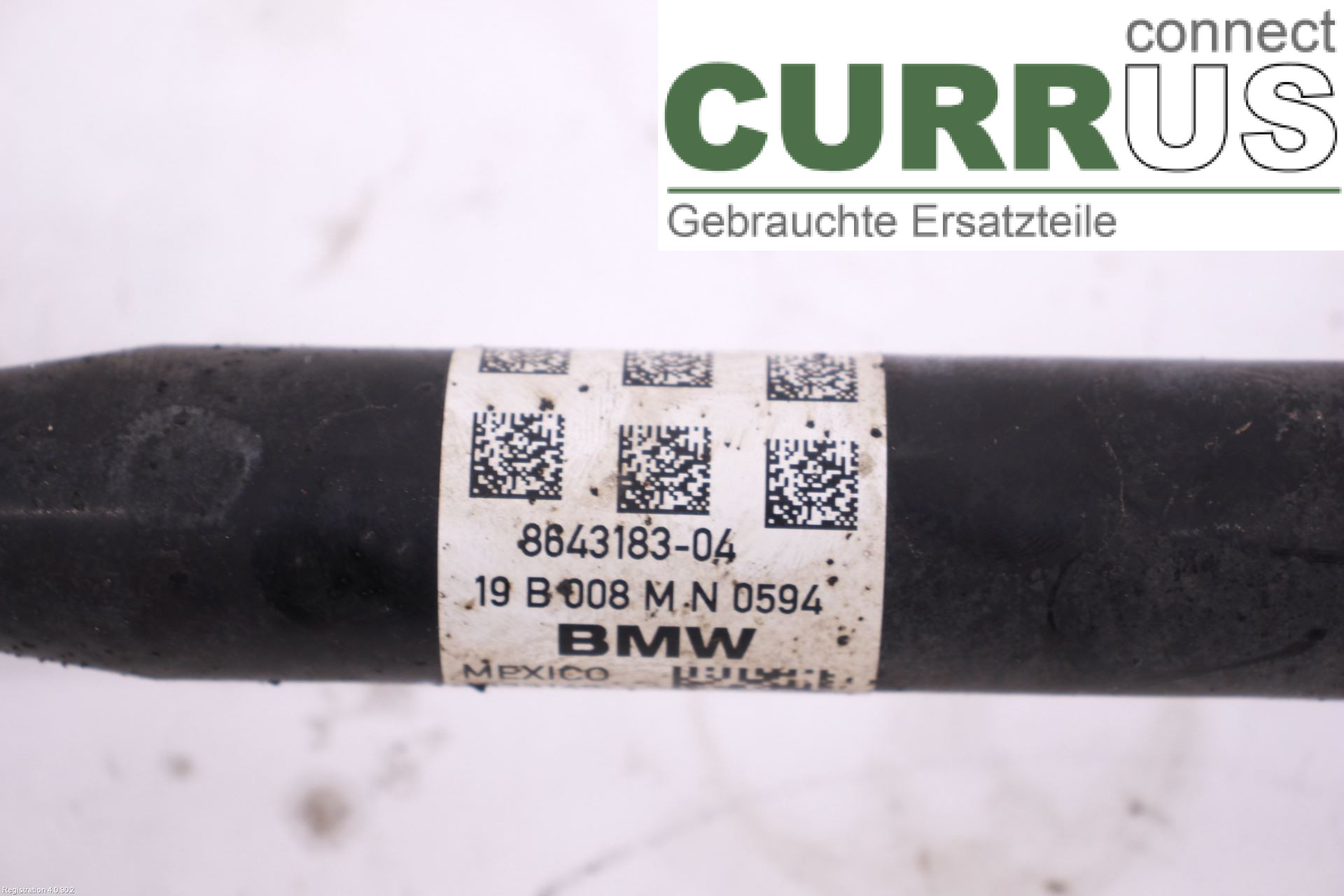 BMW X3 G01  18- Forakselsamling - 4WD 31608643183 B57-D30A