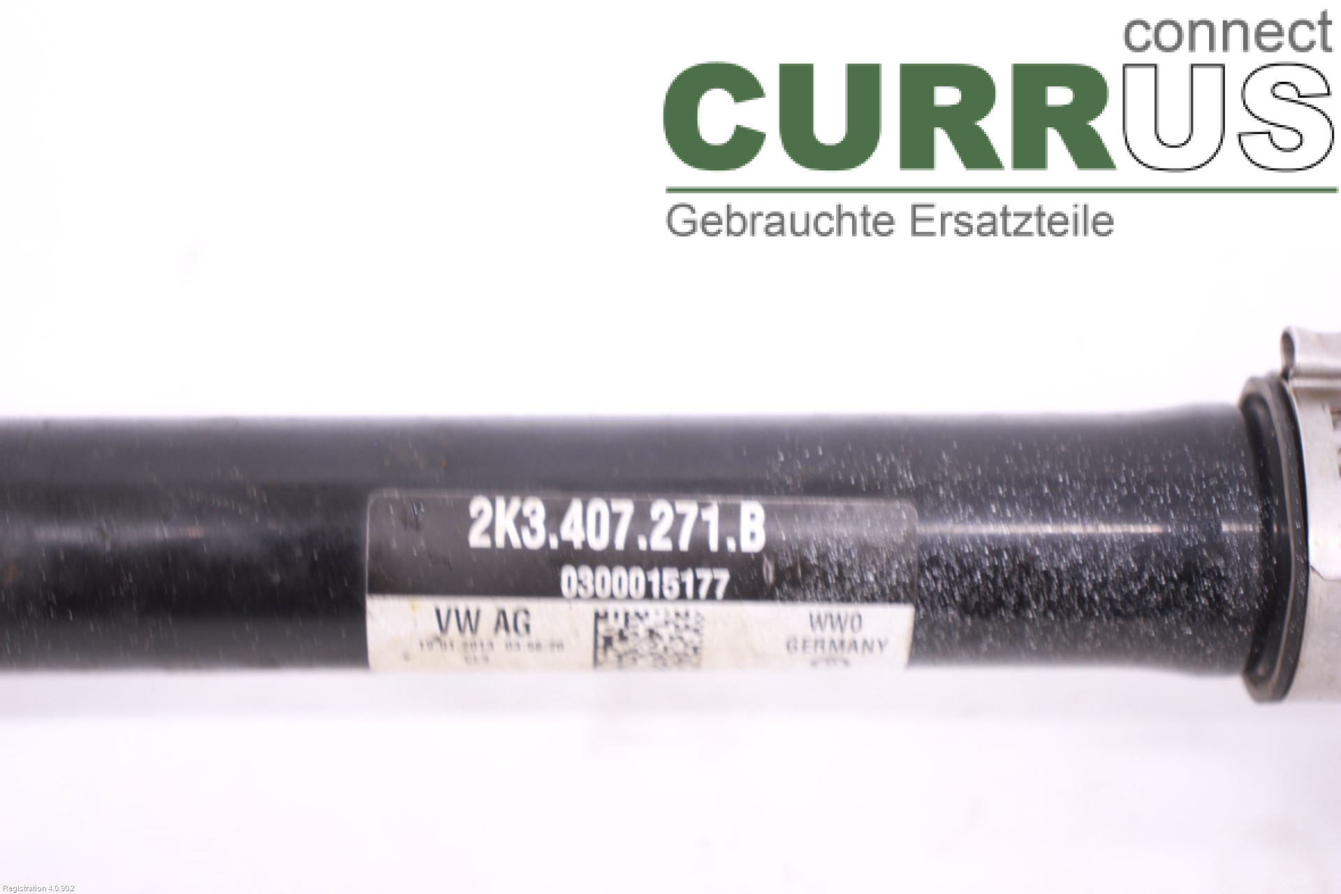 VW CADDY  11-15 Front axle assembly (4WD) 2K3407271BX CAYD