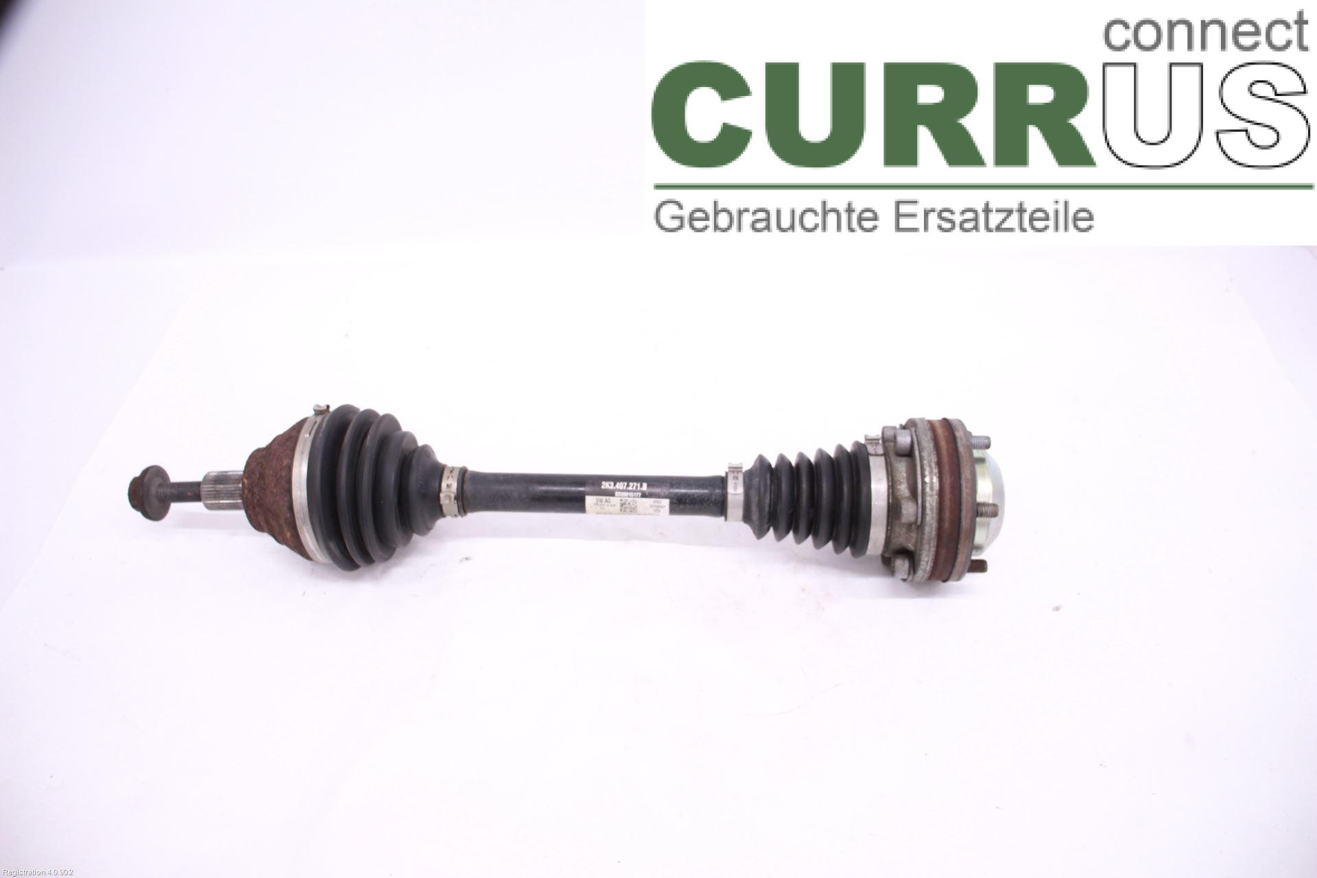 VW CADDY  11-15 Front axle assembly (4WD) 2K3407271BX CAYD
