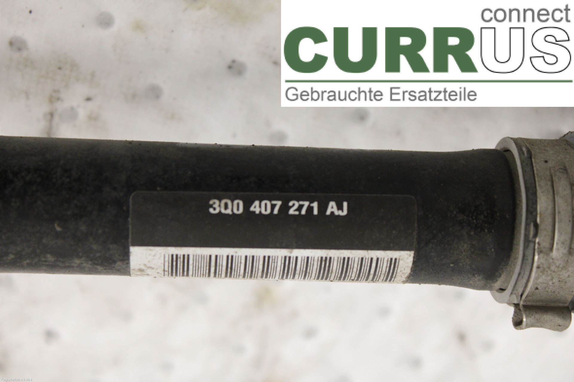 SKODA SUPERB 16-24 Forakselsamling - 4WD 3Q0407271AJ DGEB