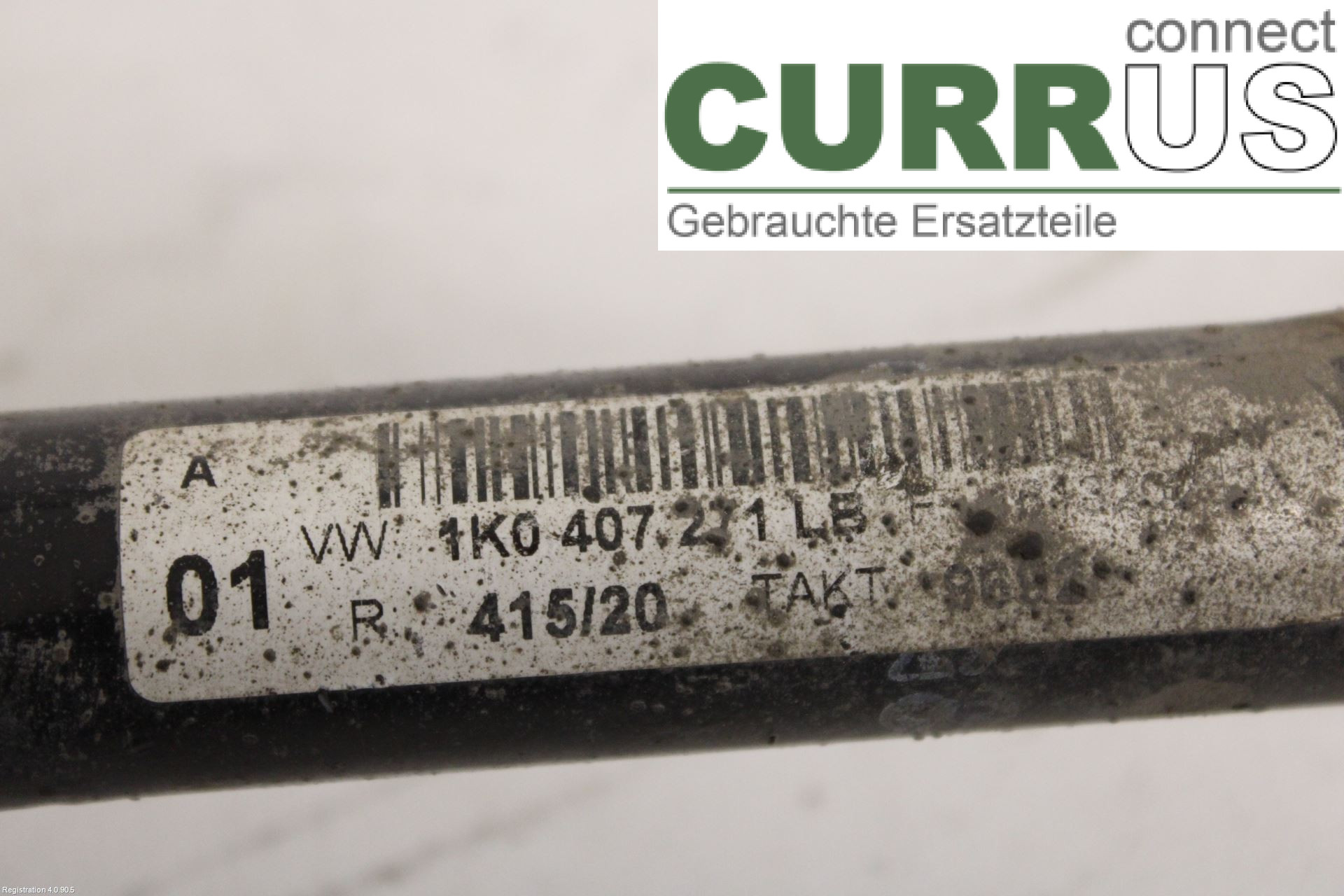 VW GOLF / E-GOLF VII 13-20 Front axle assembly (4WD) 1K0407271LB CPWA