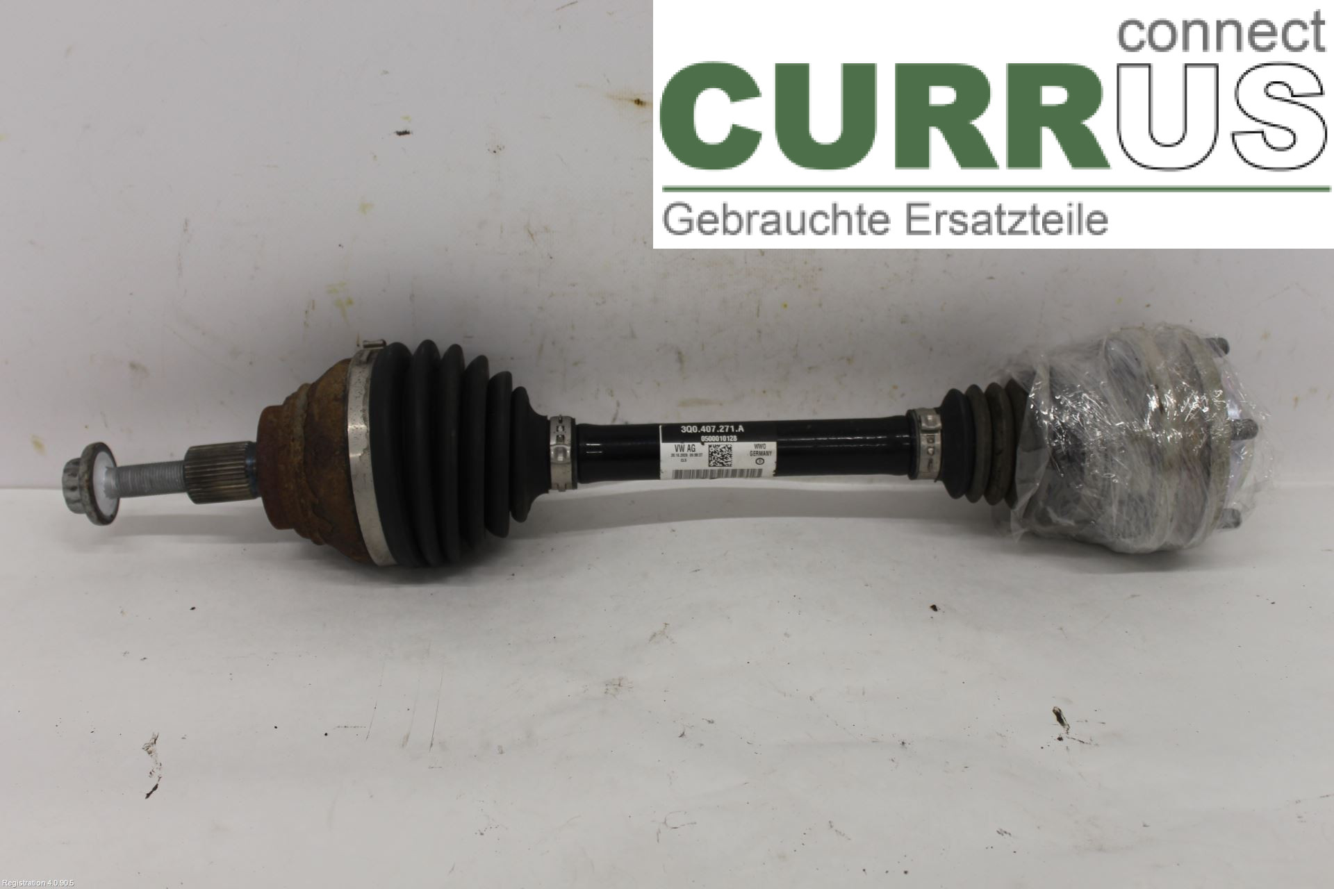 VW CADDY  21- Front axle assembly (4WD) 3Q0407271A DTRC