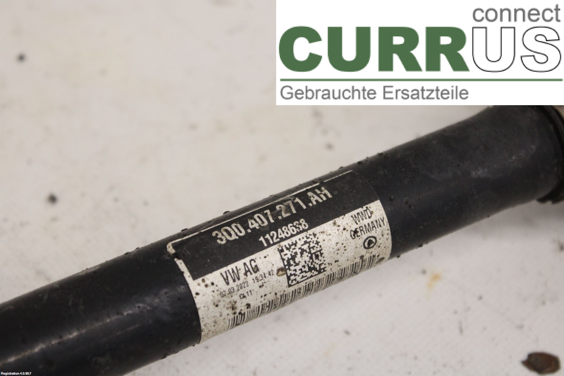 VW PASSAT  20-24 Vorderachse (4WD) 3Q0407271AH DTUA