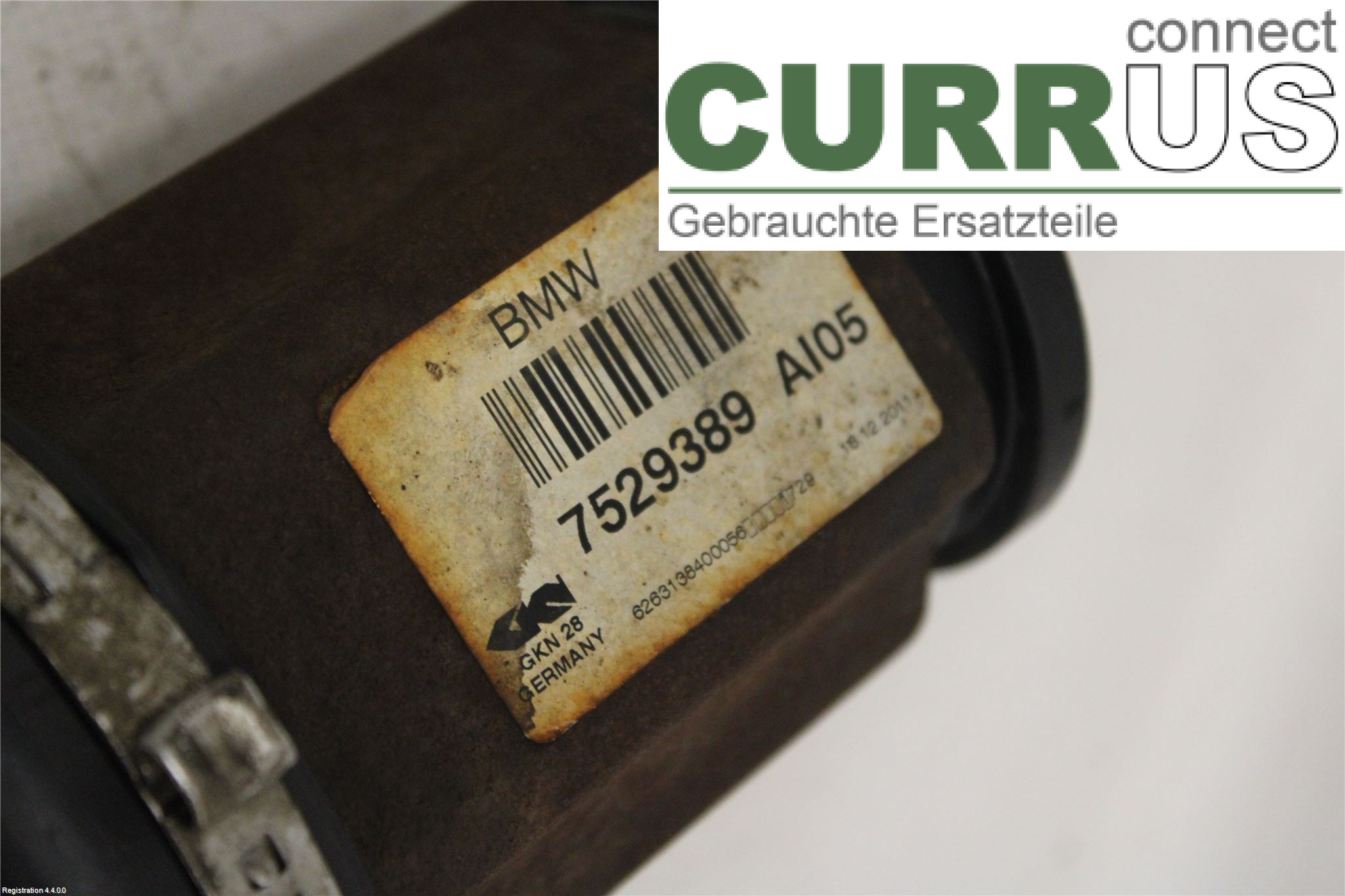 BMW 3 E90/91 SED/TOU 05-12 Front axle assembly (4WD) 31607544435 N47-D20C