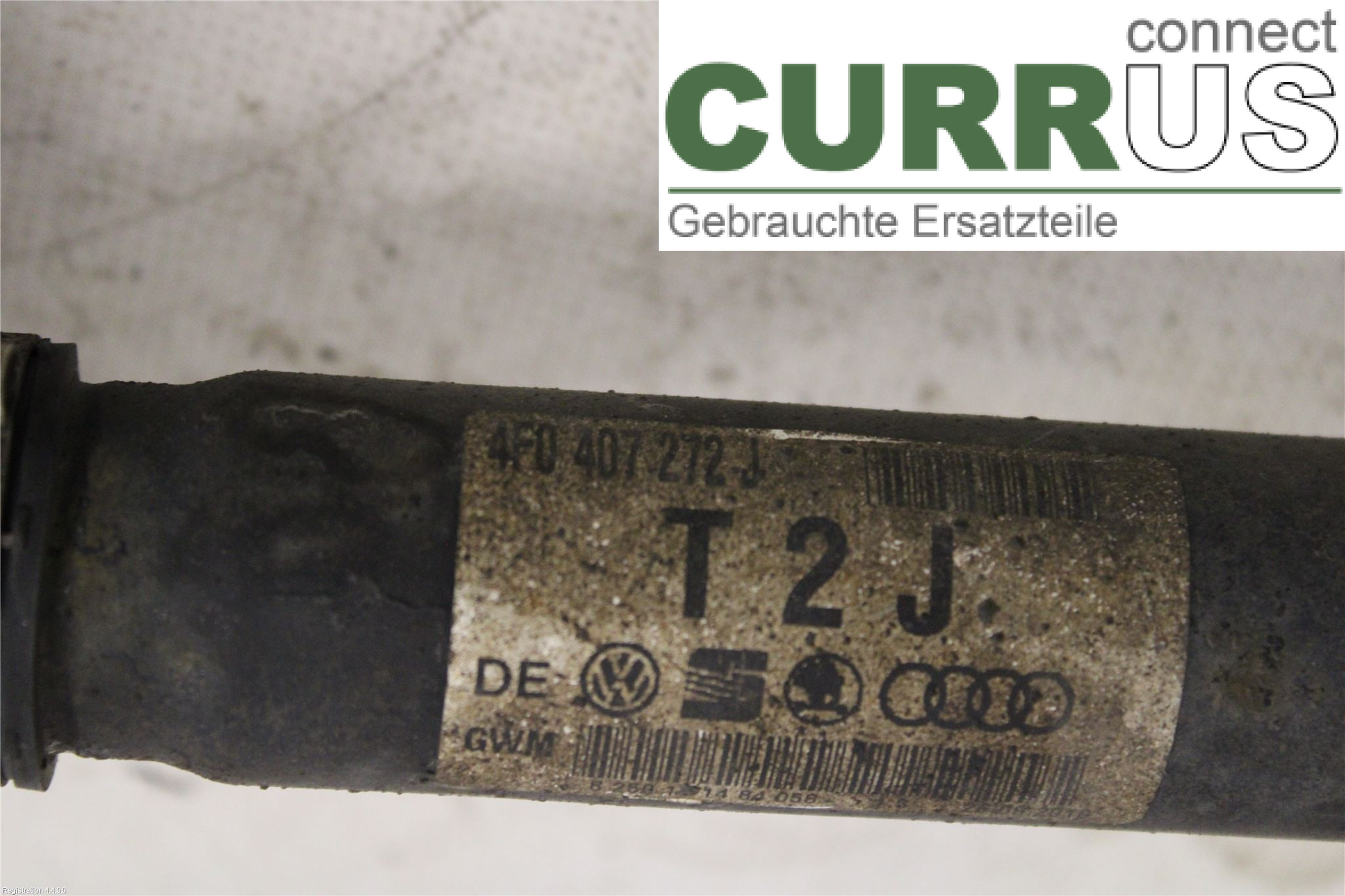 AUDI A6/S6     05-11 Front axle assembly (4WD) 4F0407272J CDYA