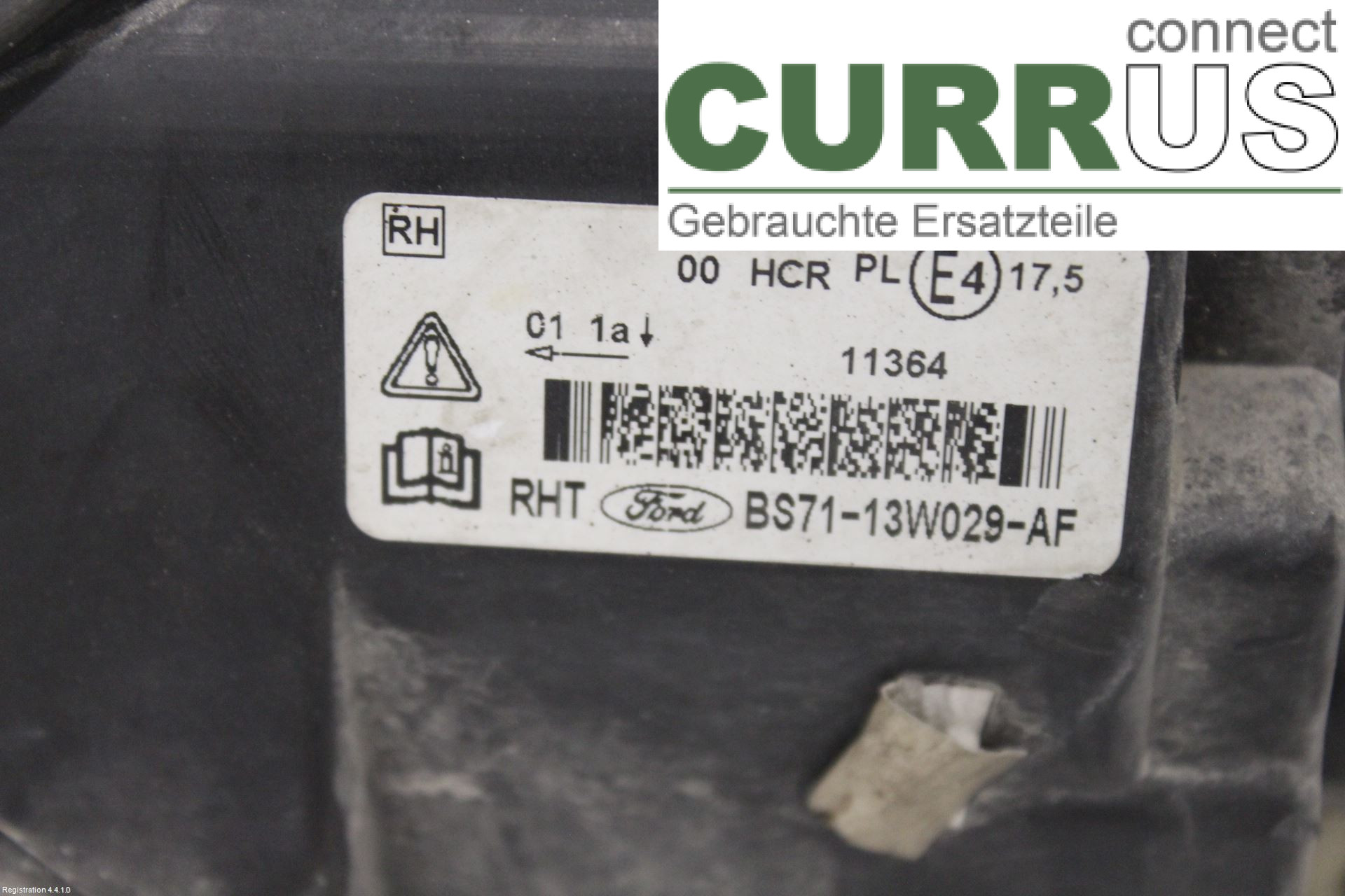FORD MONDEO     07-15 Manuel gearkasse 5-trins 1802033 UFBA