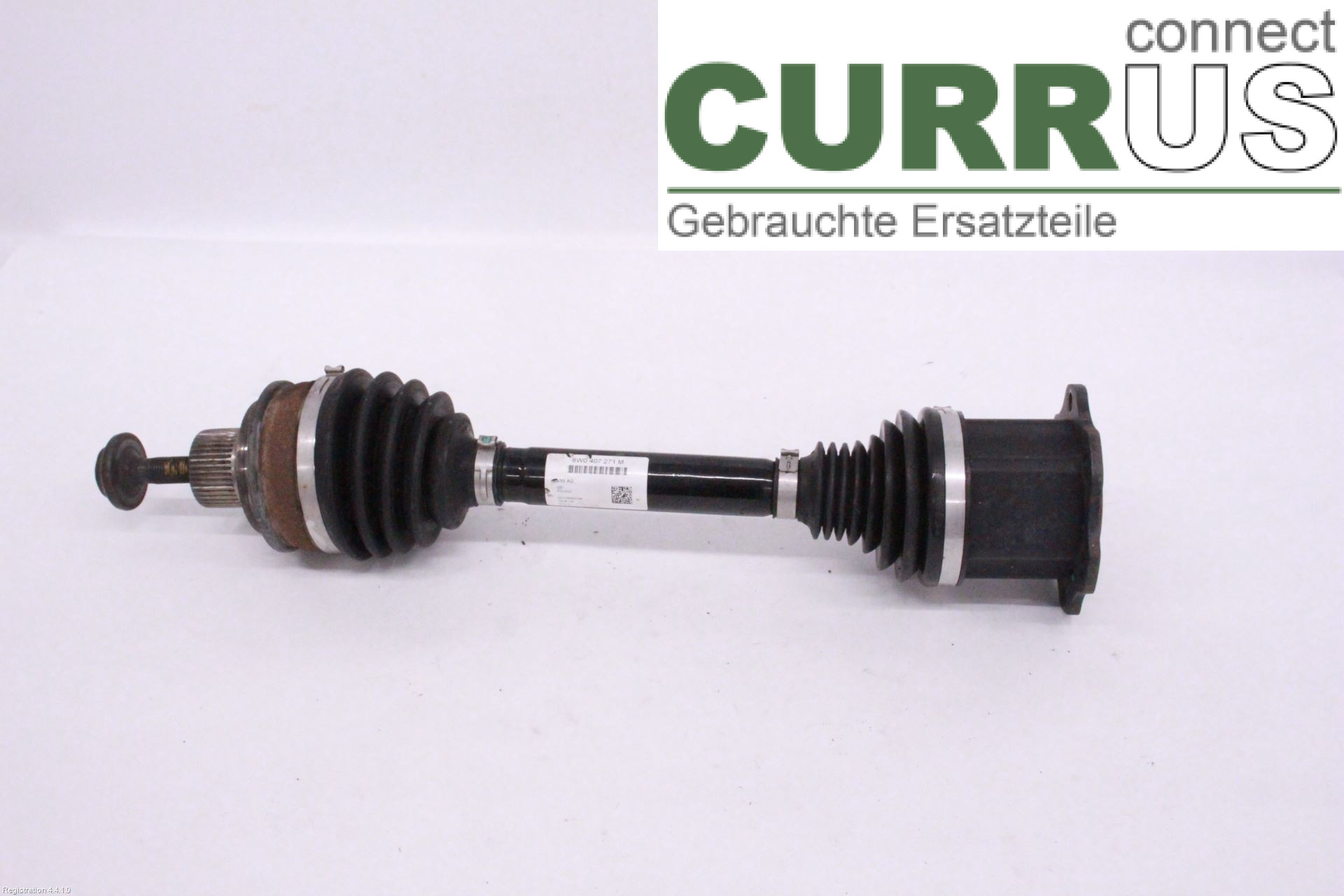 AUDI A4/S4 B9 20- Front axle assembly (4WD) 8W0407271M DMSA