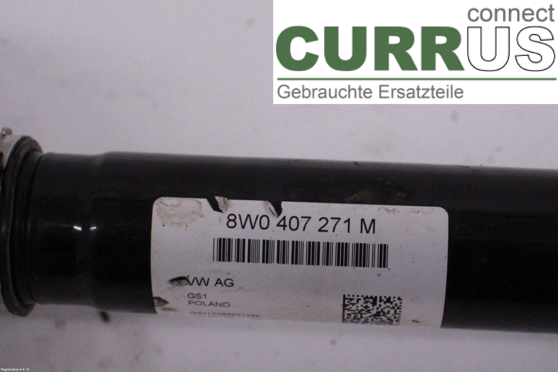 AUDI A4/S4 B9 20- Front axle assembly (4WD) 8W0407271M DMSA
