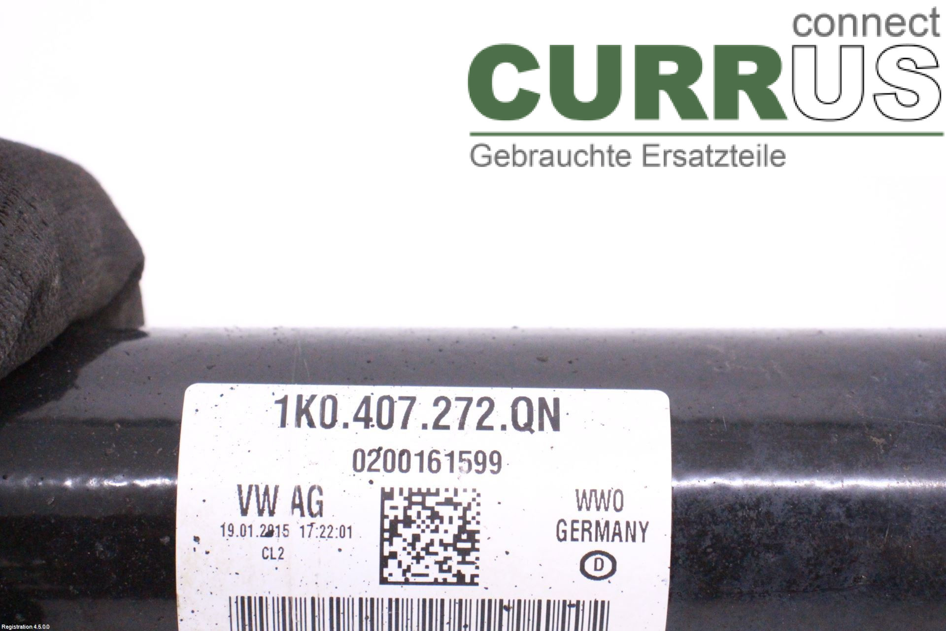 VW GOLF / E-GOLF VII   13-20 Pièces de transmission 5Q0407272FF CRKB