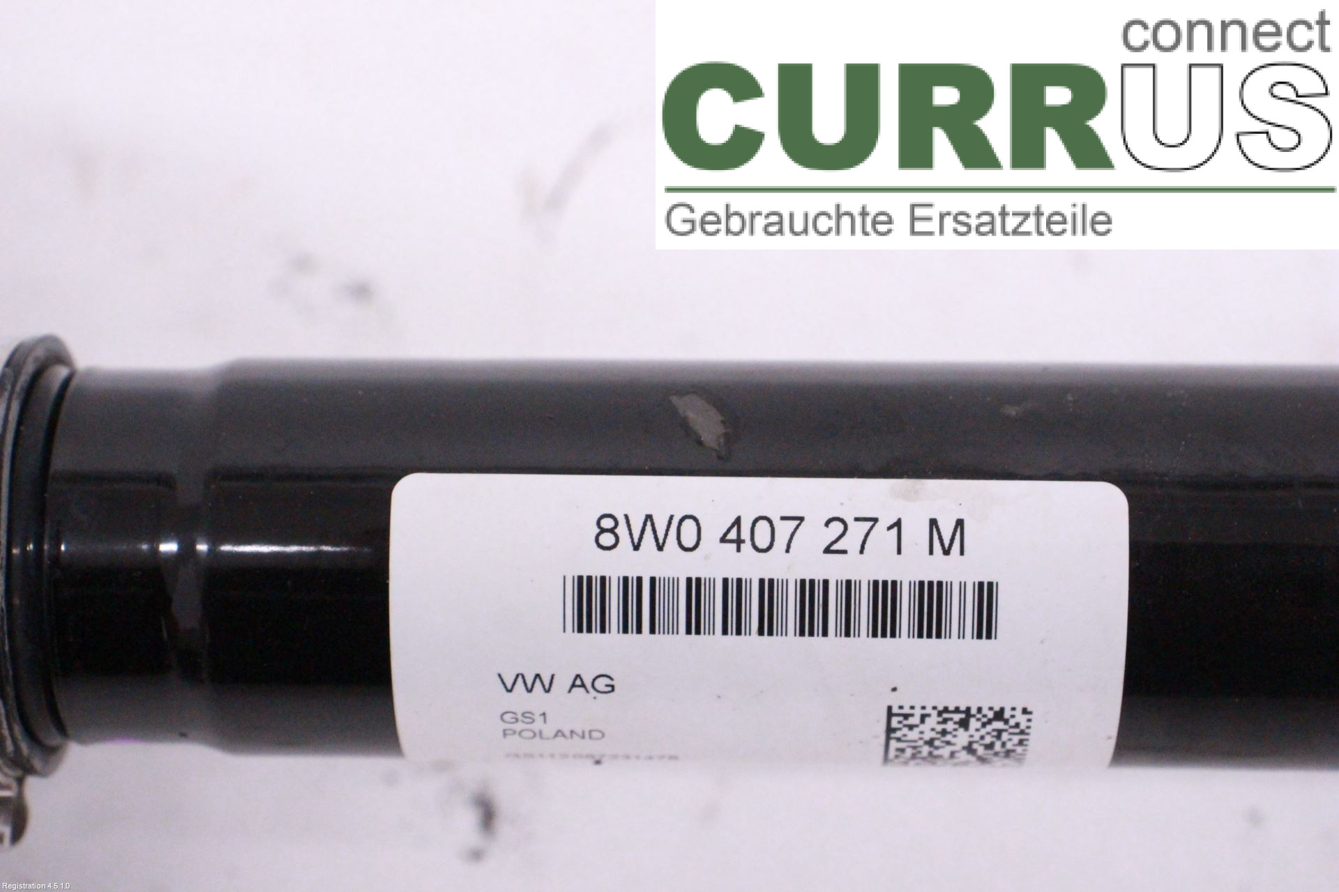 AUDI A4/S4 B9 20- Front axle assembly (4WD) 8W0407271M DMSA