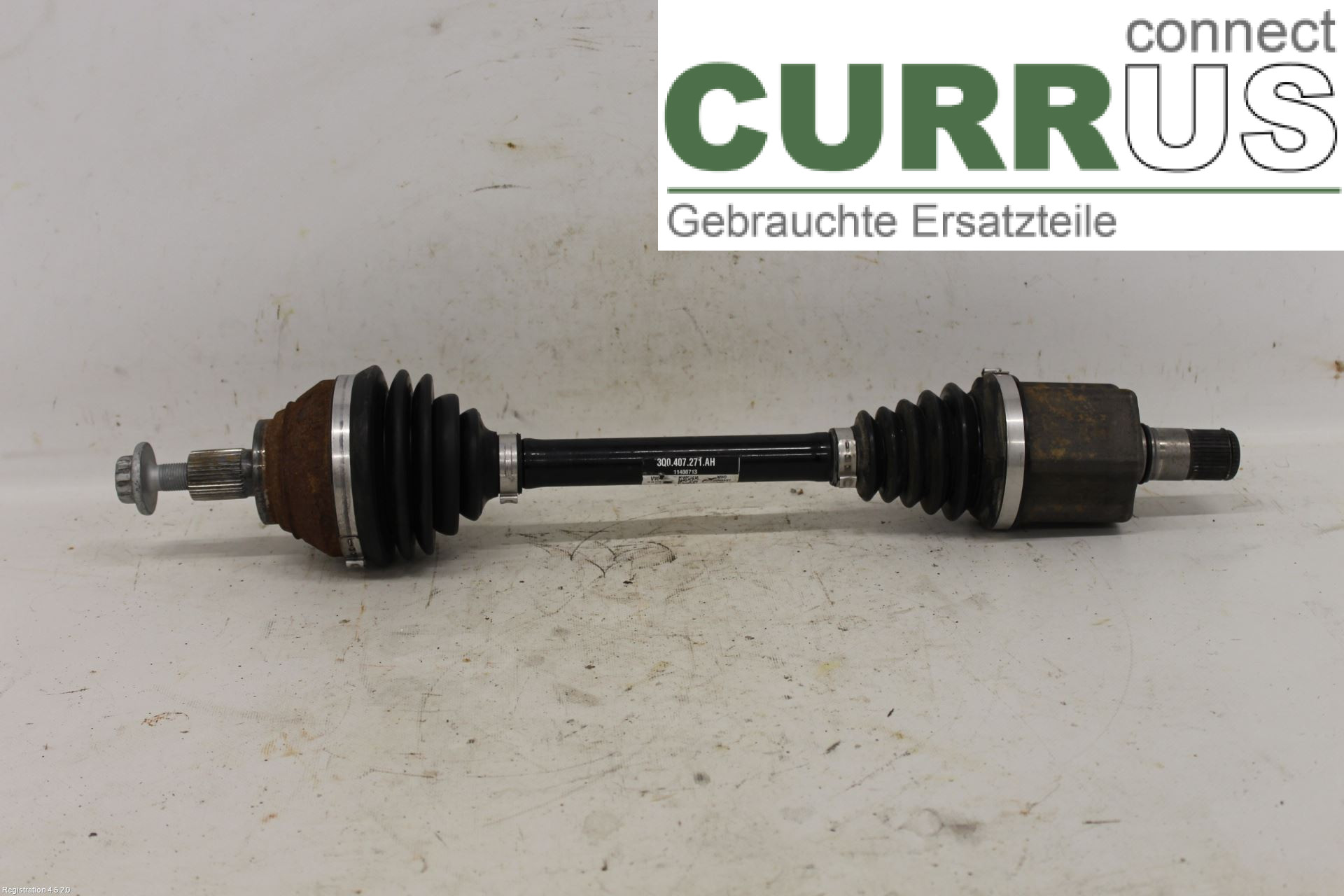 VW CADDY  21- Front axle assembly (4WD) 3Q0407271AH DTRC