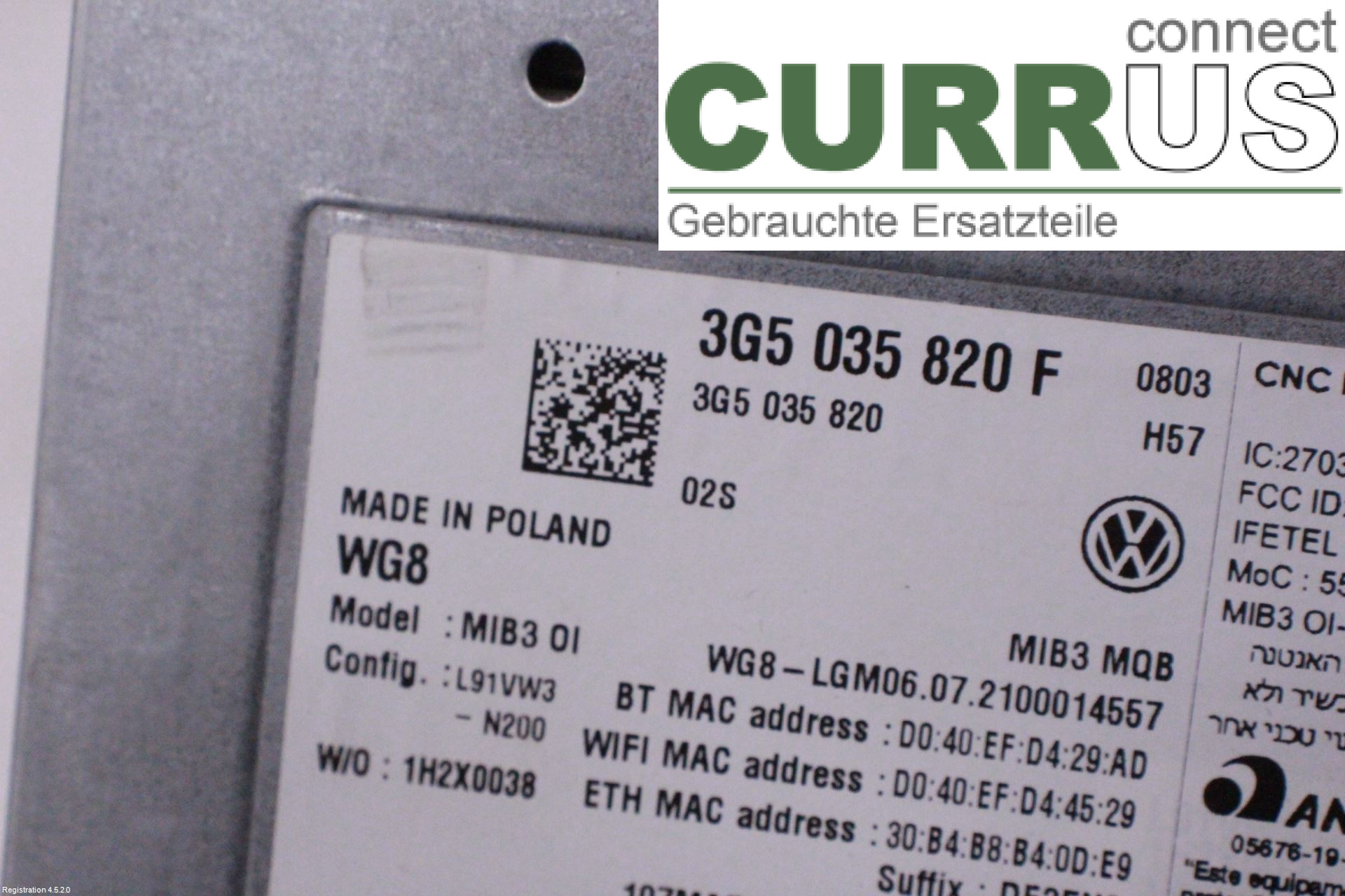VW PASSAT  20-24 Skrzynia 7-biegowa 3G5035820F DGEB
