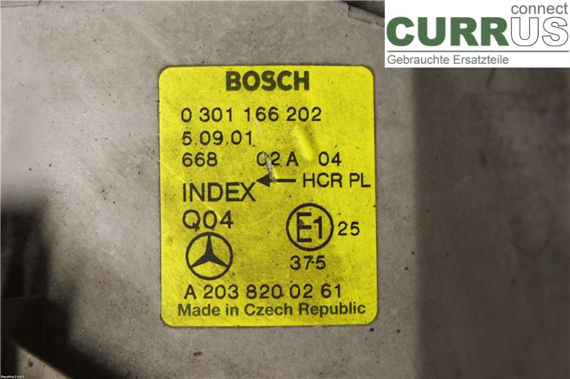 MB C (203) 00-07 Manual gearbox (5-speed) OM611.962 220CD