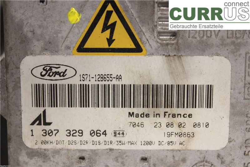 FORD MONDEO     01-06 Manual gearbox (5-speed) 1S71-13005-UF MEBA 3.0 V6