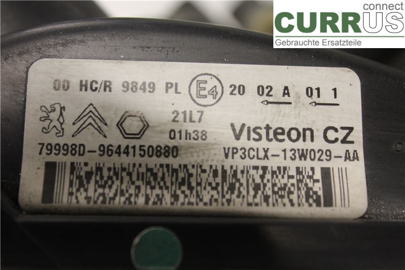 PEUGEOT PARTNER   03-08 Boîte manuelle 5 vitesses 	6205 AW 9HX 1.6 HDI