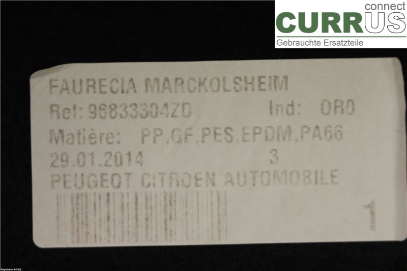CITROEN C3    10-17 Inlet pipe  HMZ