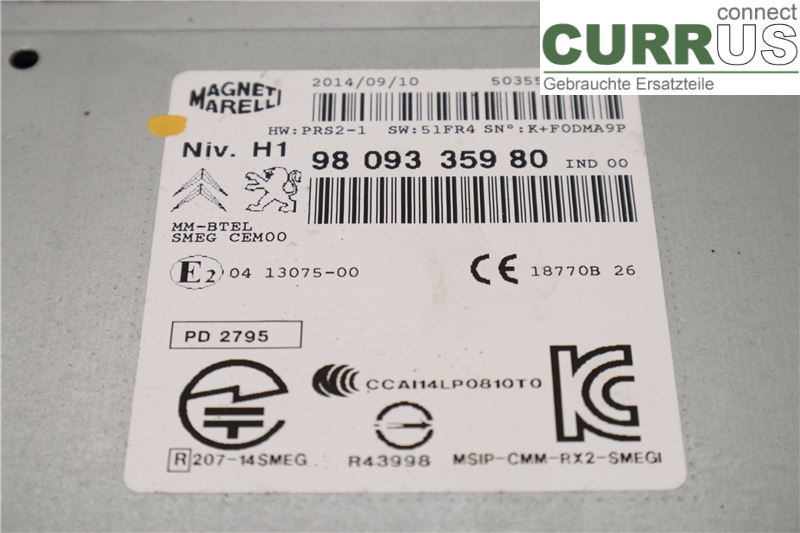 PEUGEOT 308  14-21 Gearkasse 7-trins  -