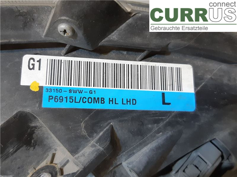HONDA CR-V     07-12 Manuel gearkasse 4-trins 33150-SWW-G1 R20A2