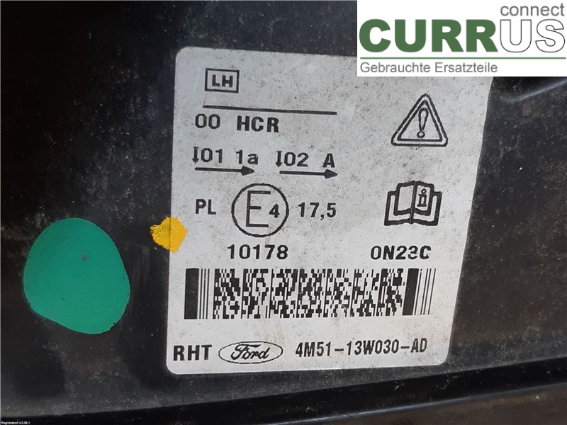 FORD FOCUS     04-07 Manuel gearkasse 4-trins 1480994 Q7DA
