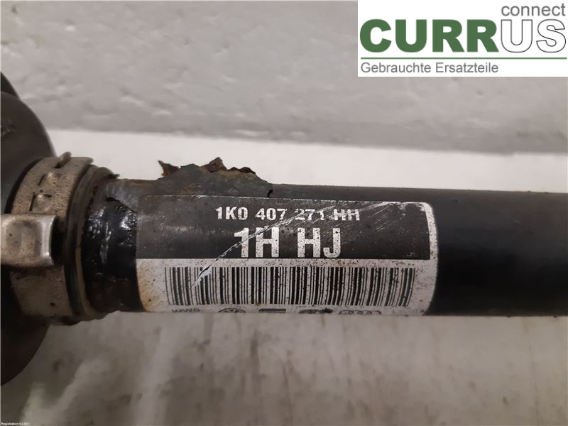 VW PASSAT  11-14 Front axle assembly (4WD) 1K0407271LA CDGA