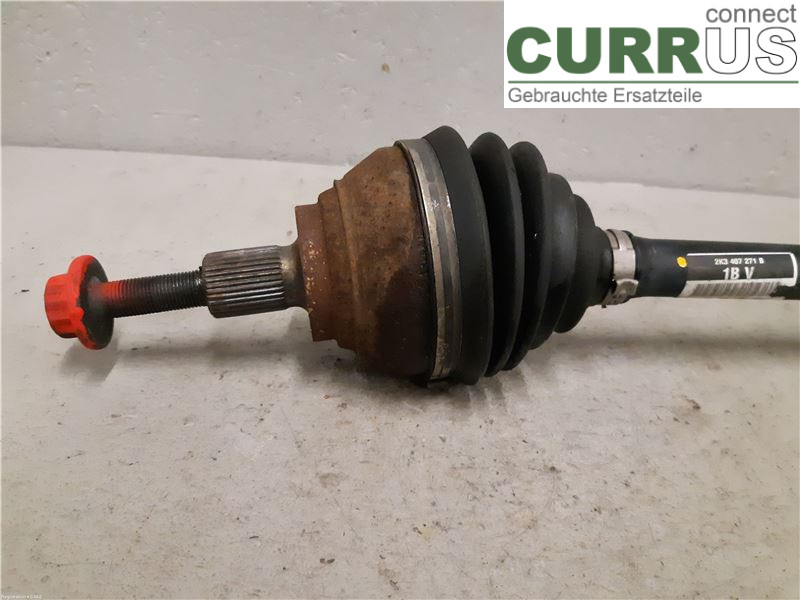 VW CADDY  11-15 Front axle assembly (4WD) 2K3407271BX CAYD