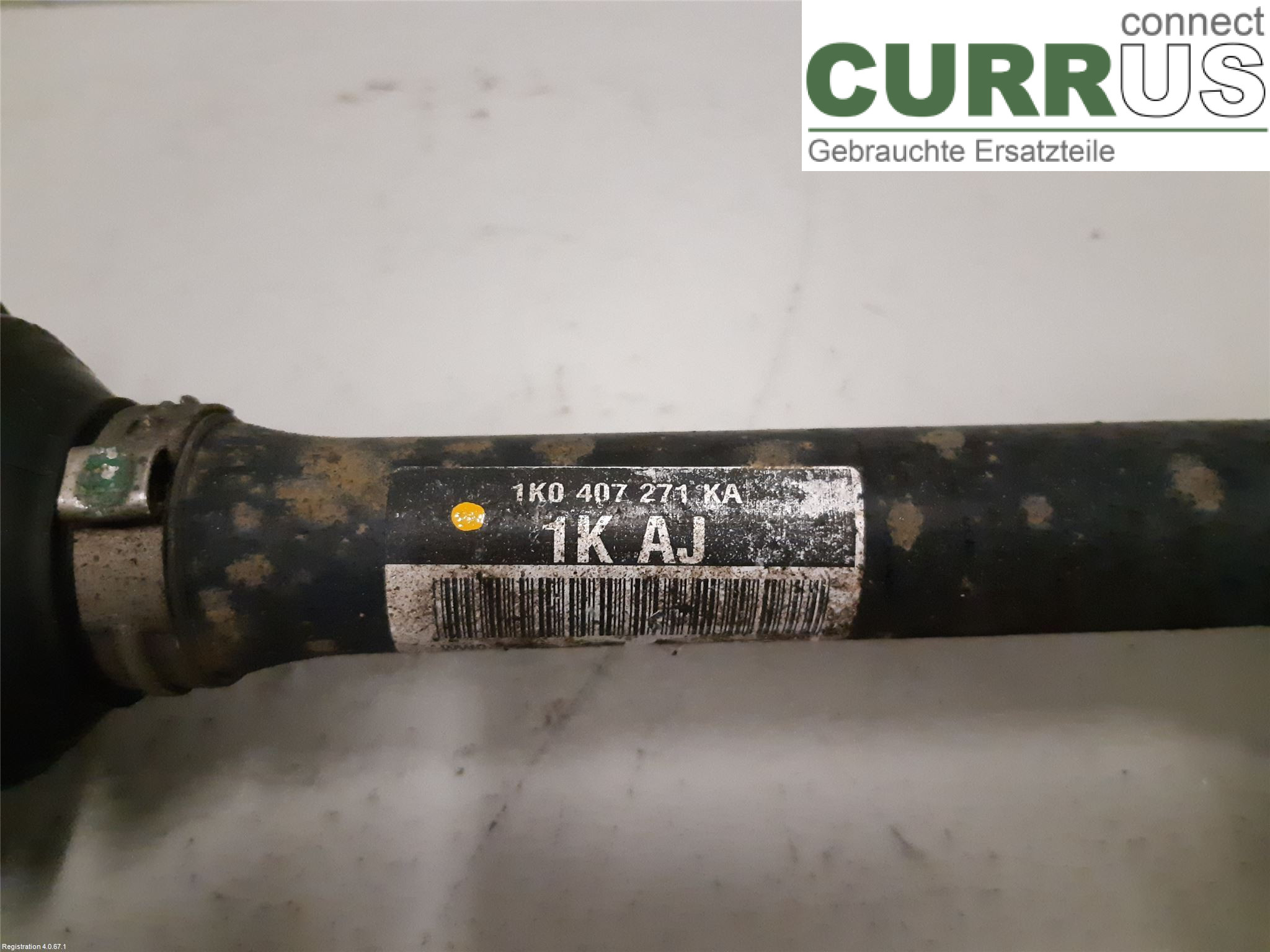 VW PASSAT  11-14 Front axle assembly (4WD) 1K0407763PX CFGB