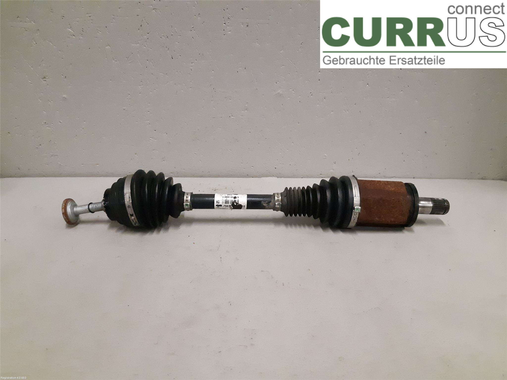 BMW 4 F36 GRAN COUPÉ  14-20 Front axle assembly (4WD) 31607597693 B47-D20A