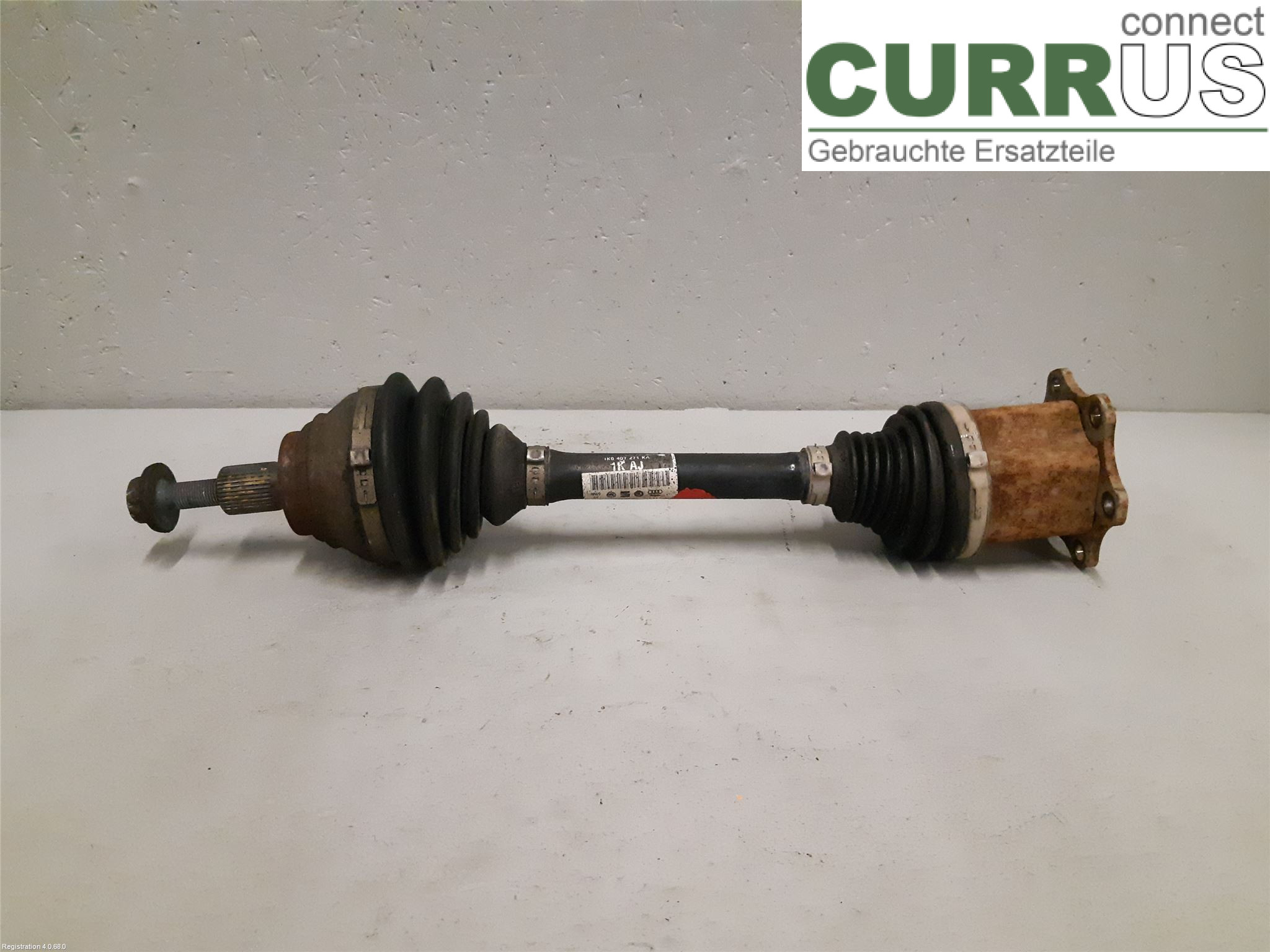 VW PASSAT  11-14 Front axle assembly (4WD) 1K0407763PX CFGB