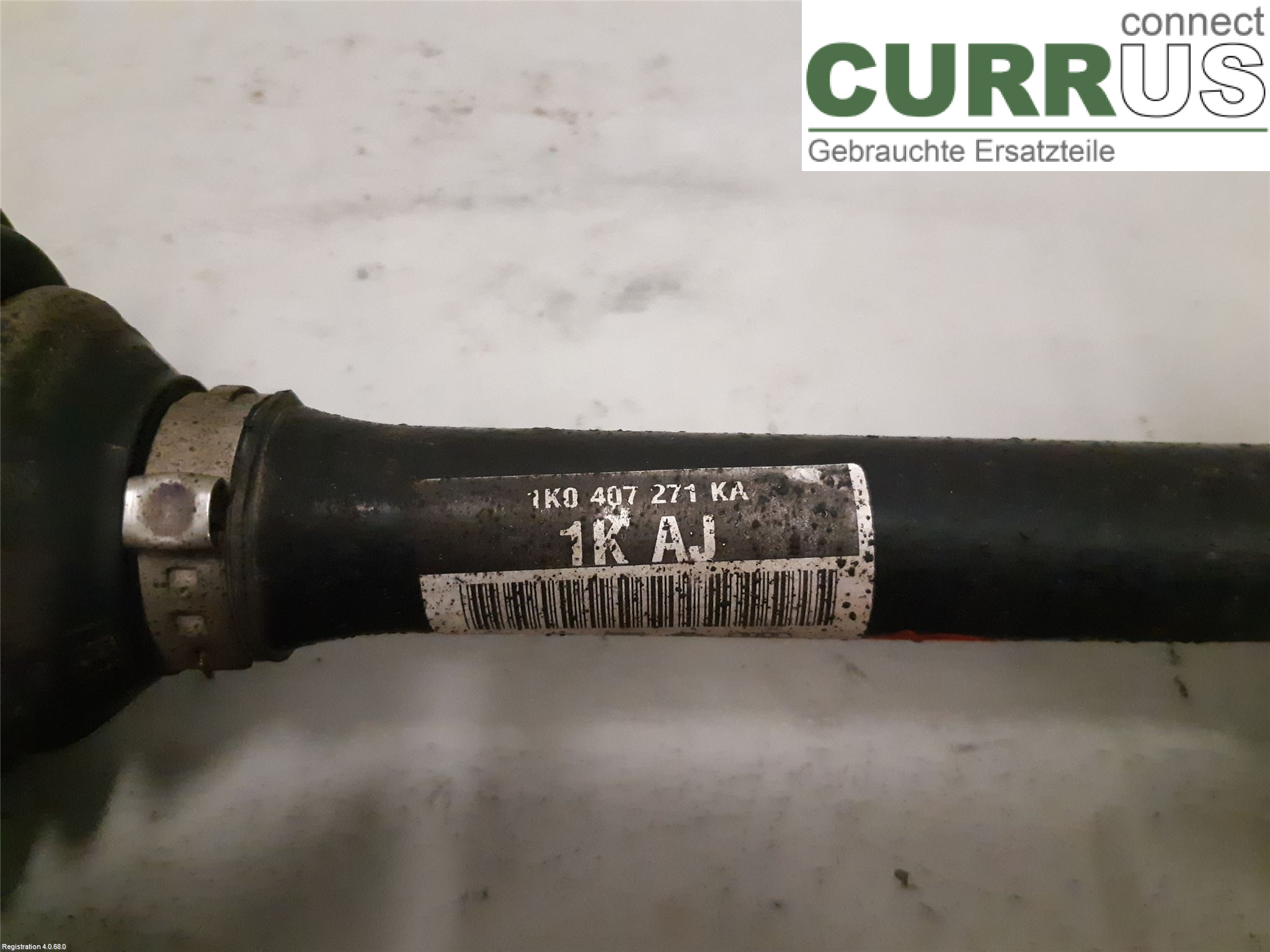 VW PASSAT  11-14 Front axle assembly (4WD) 1K0407763PX CFGB