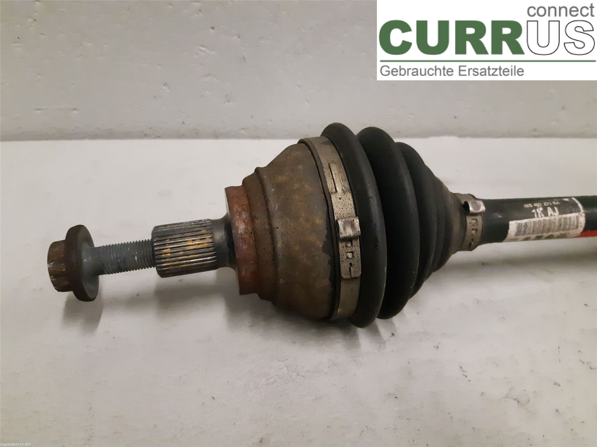 VW PASSAT  11-14 Front axle assembly (4WD) 1K0407763PX CFGB