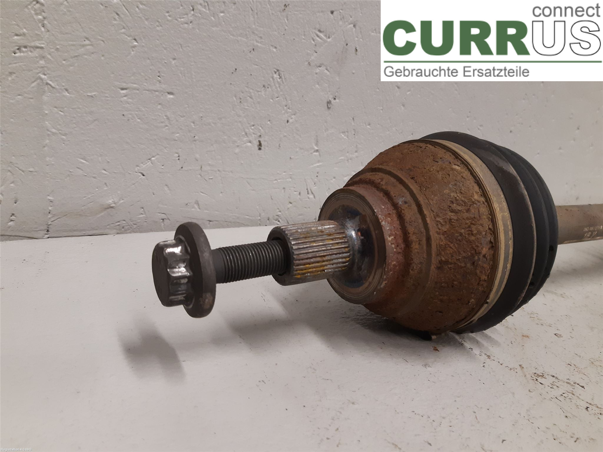 SKODA OCTAVIA    05-13 Front axle assembly (4WD) 2K3407271B CDAA